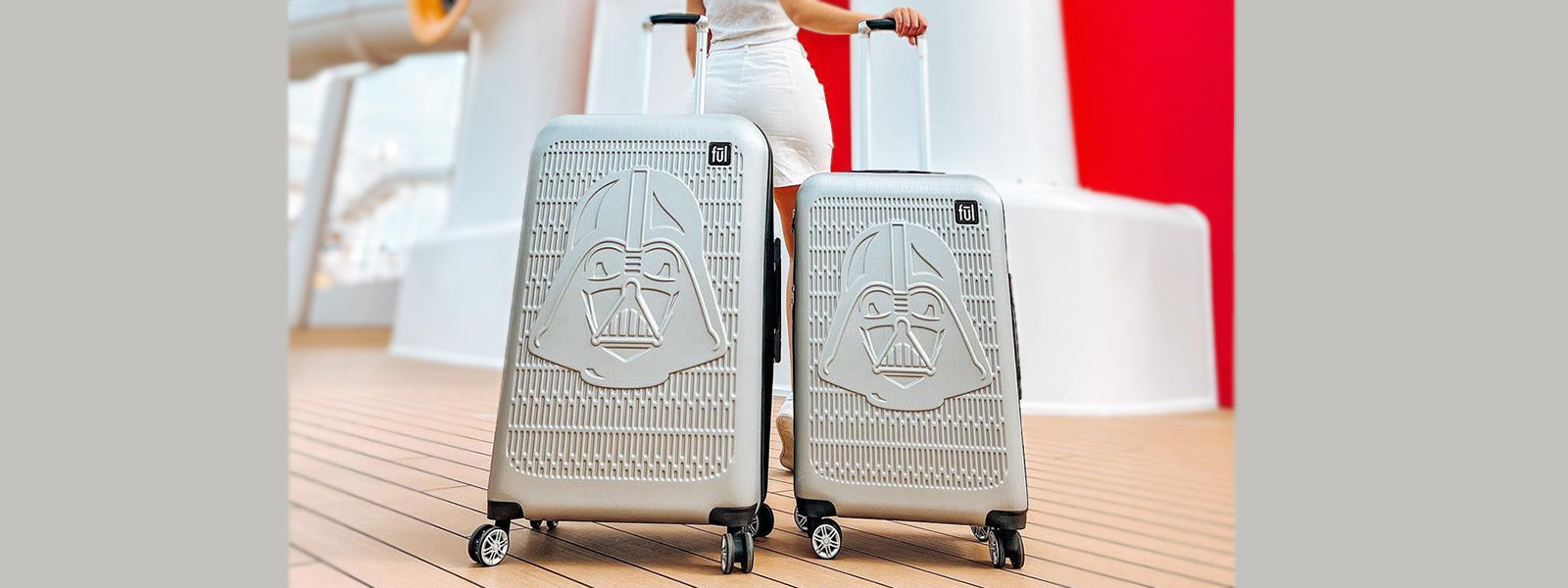 Star wars rolling luggage on sale