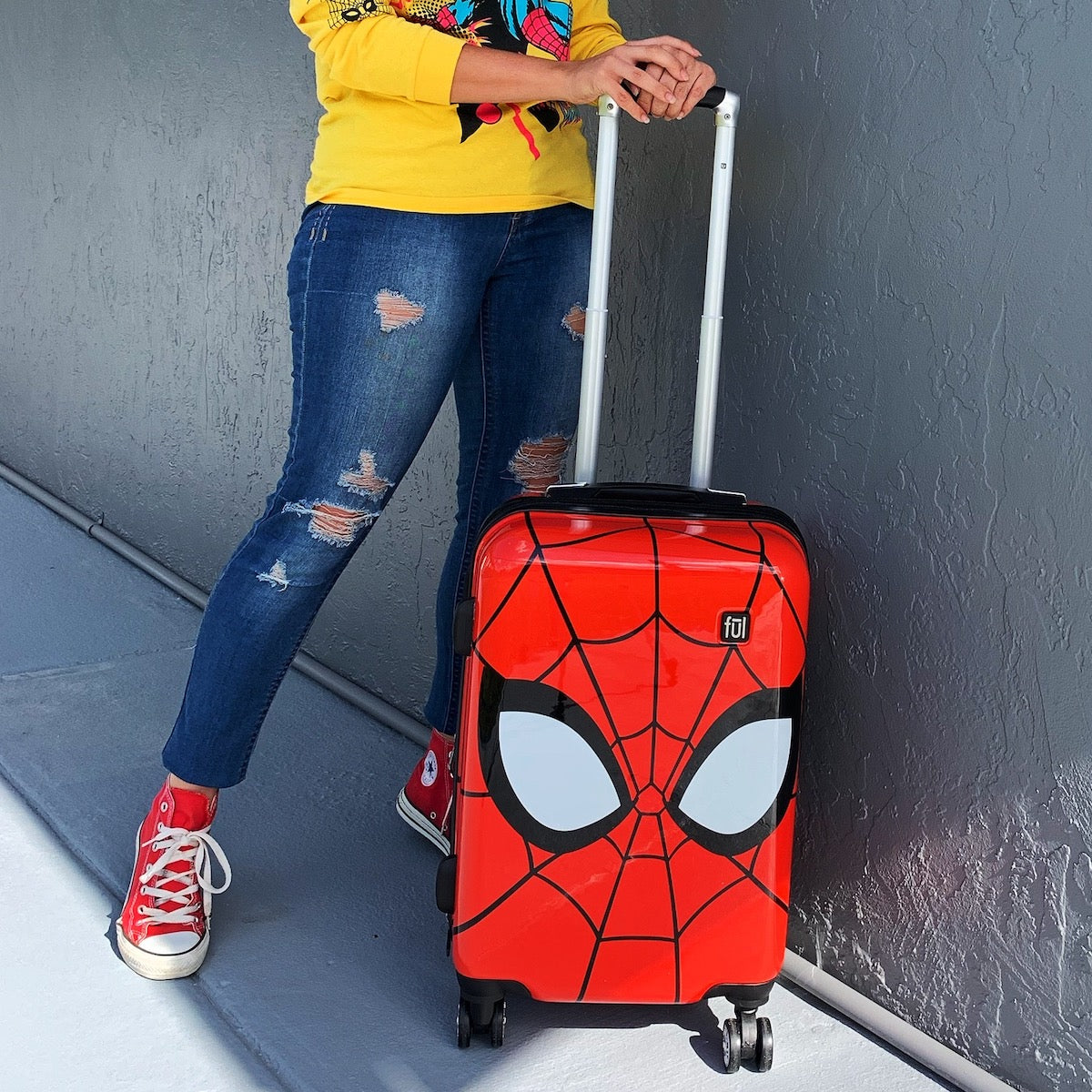 Marvel best sale luggage sets