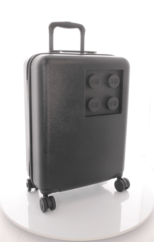Black Lego Signature Brick 22-inch luggage - best carry-on hardshell spinner suitcase for travel