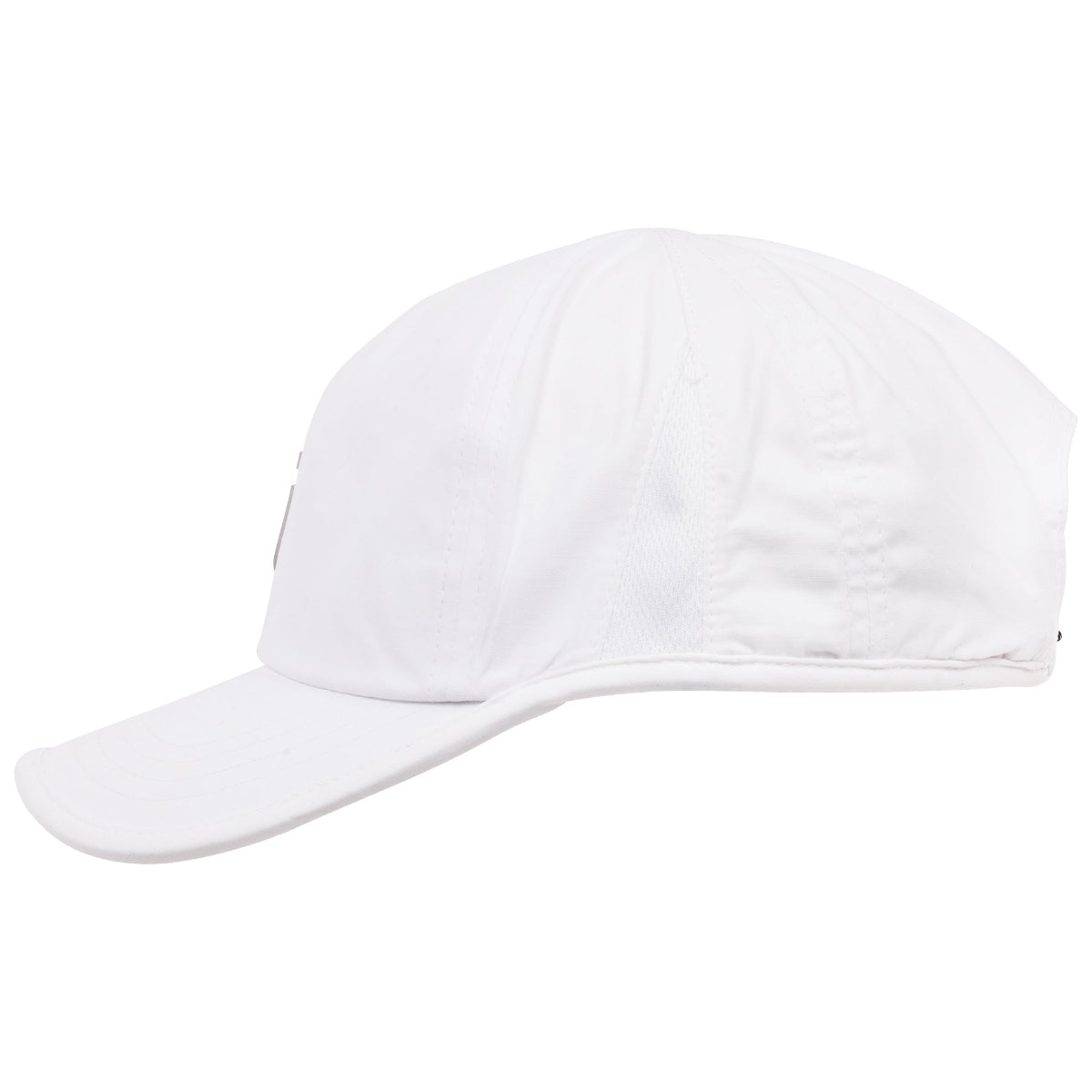 Ful All White Performance Cap with Ful logo, adjustable bungee strap and breathable mesh panels