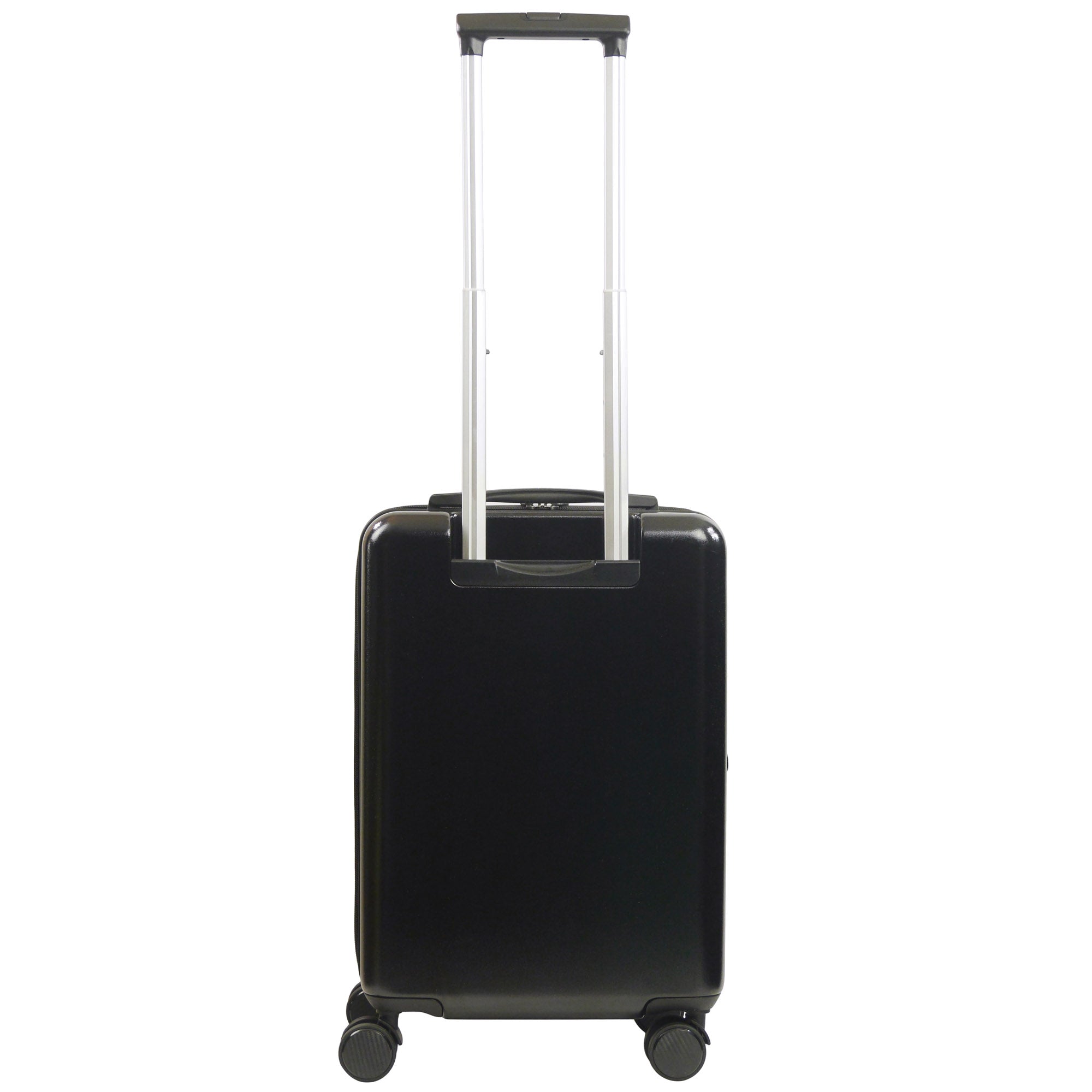 Rick and Morty Ful 22.5" Black Carry-On Hard Side Spinner Suitcase Rolling Luggage