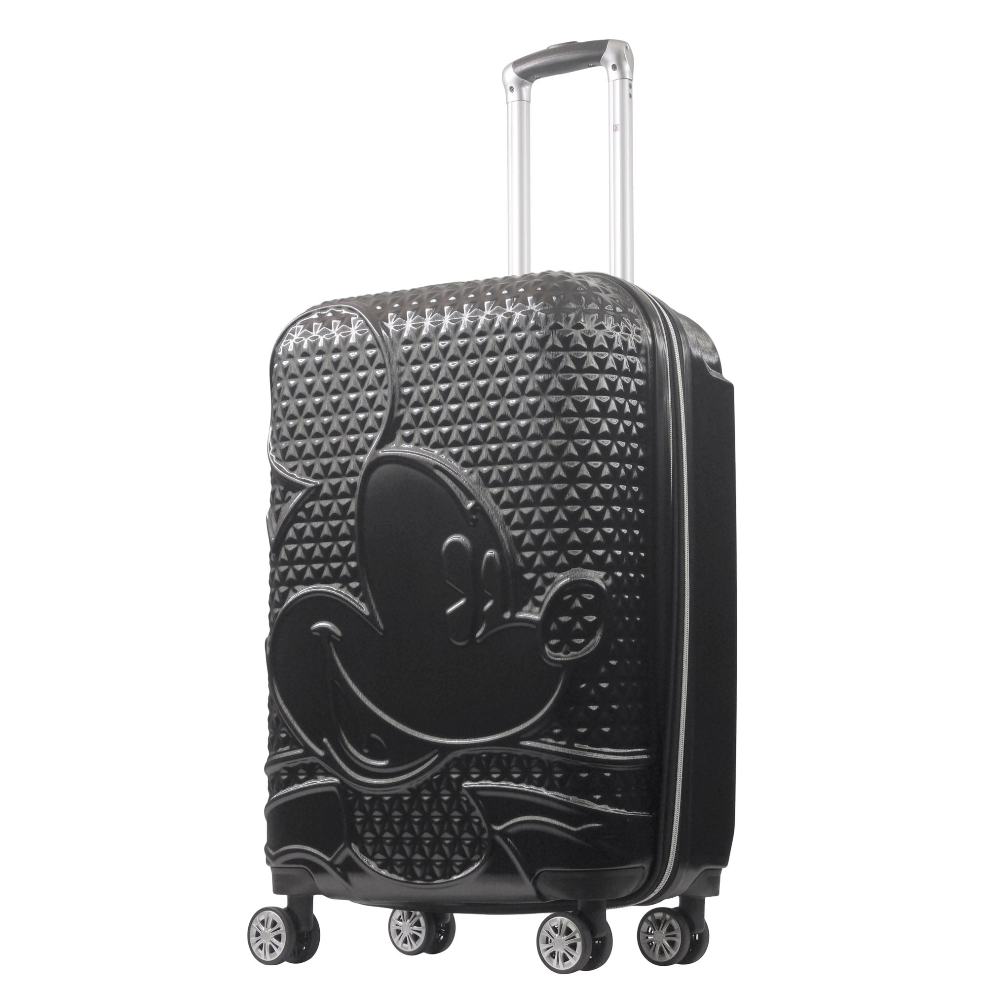 Mickey Mouse Rolling Luggage FŪL Disney Luggage 26" Black