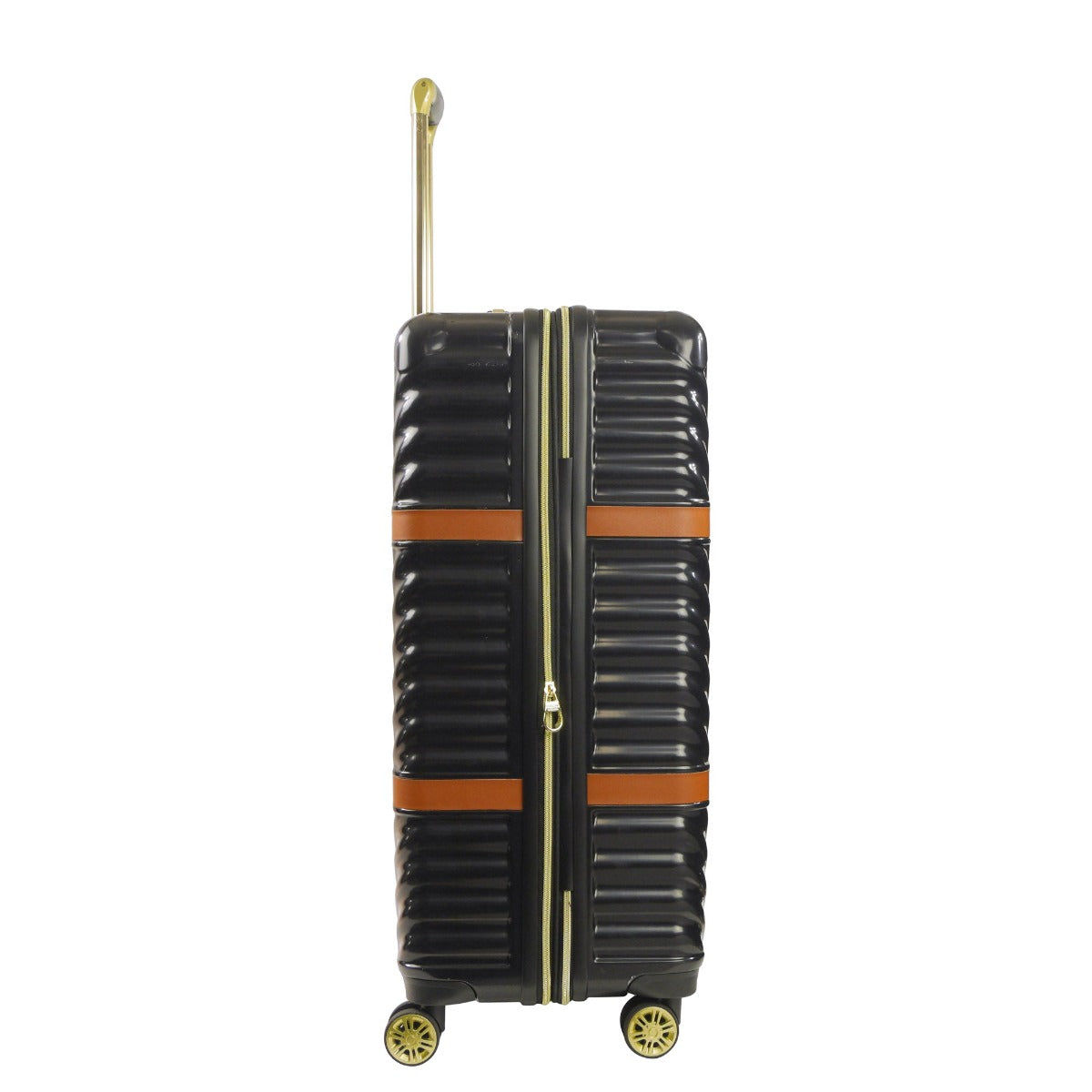 Christian Siriano New York Stella 29" black hardside spinner luggage - best checked suitcase for travelling