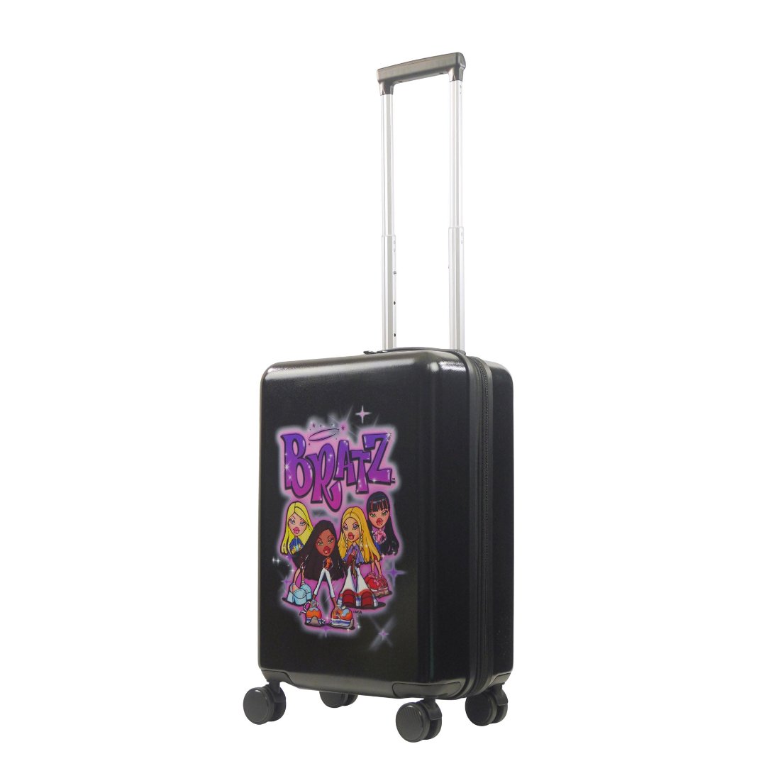 Bratz Ful 22.5 Black Carry On Rolling Suitcase Luggage