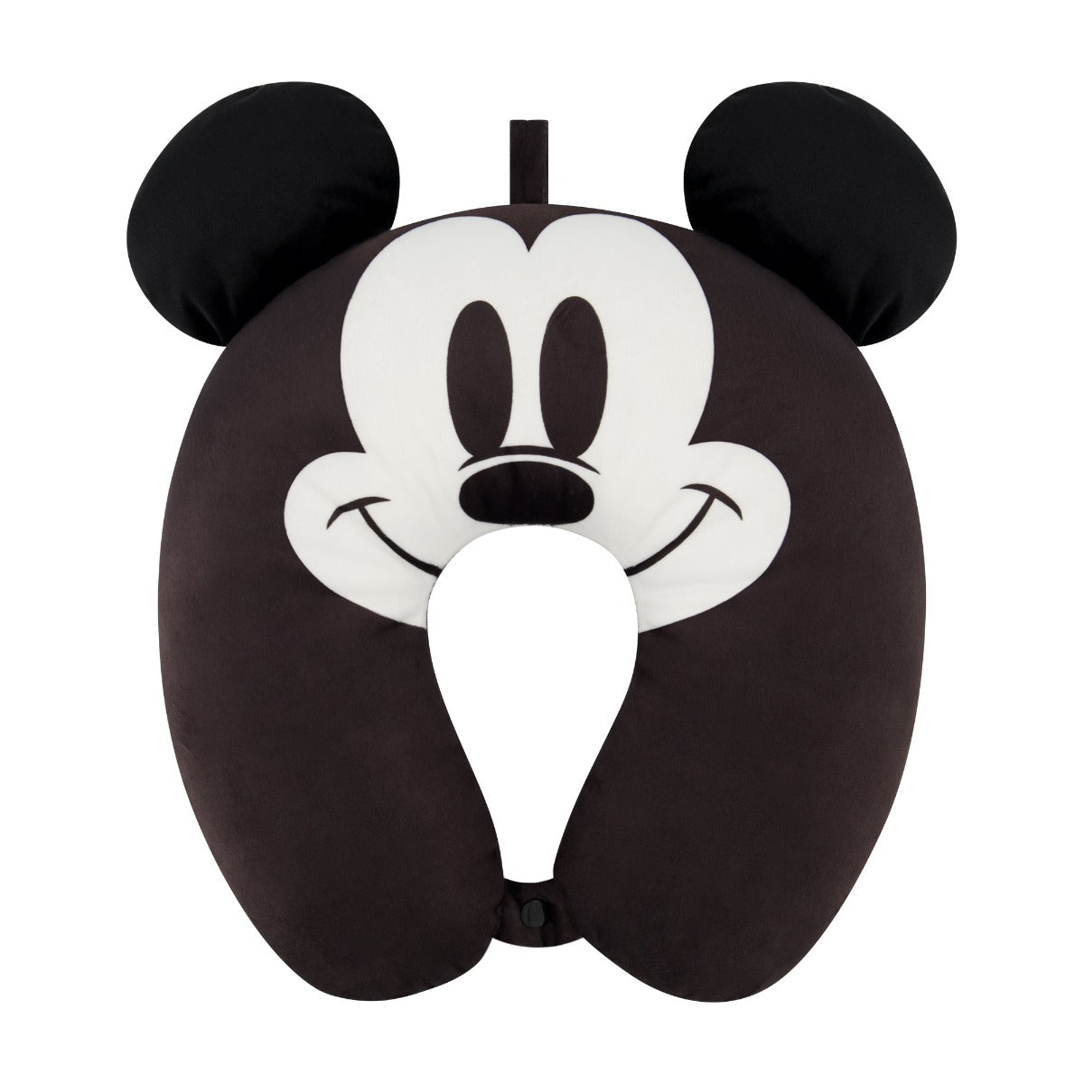 Black Ful Disney Mickey Mouse Travel Neck Pillow with Ears