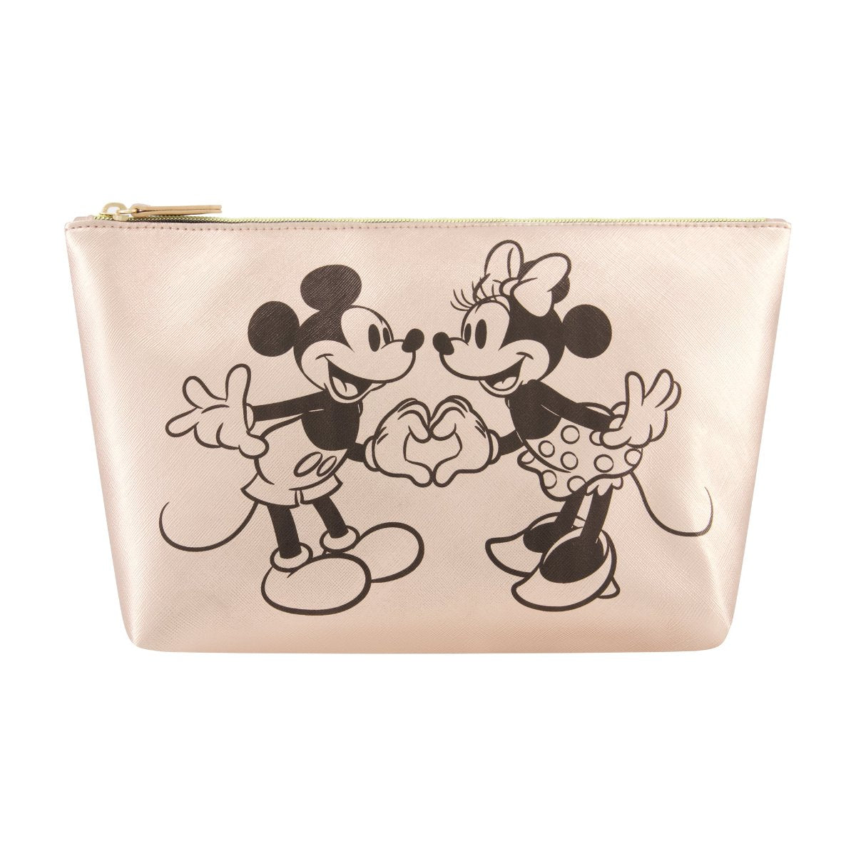 disney travel toiletry bag Disney Mickey & Minnie Trapezoid Cosmetic Bag for Makeup