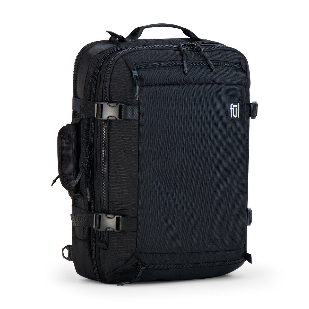 ful ridge collection cruiser travel backpack black - convertible backpacks