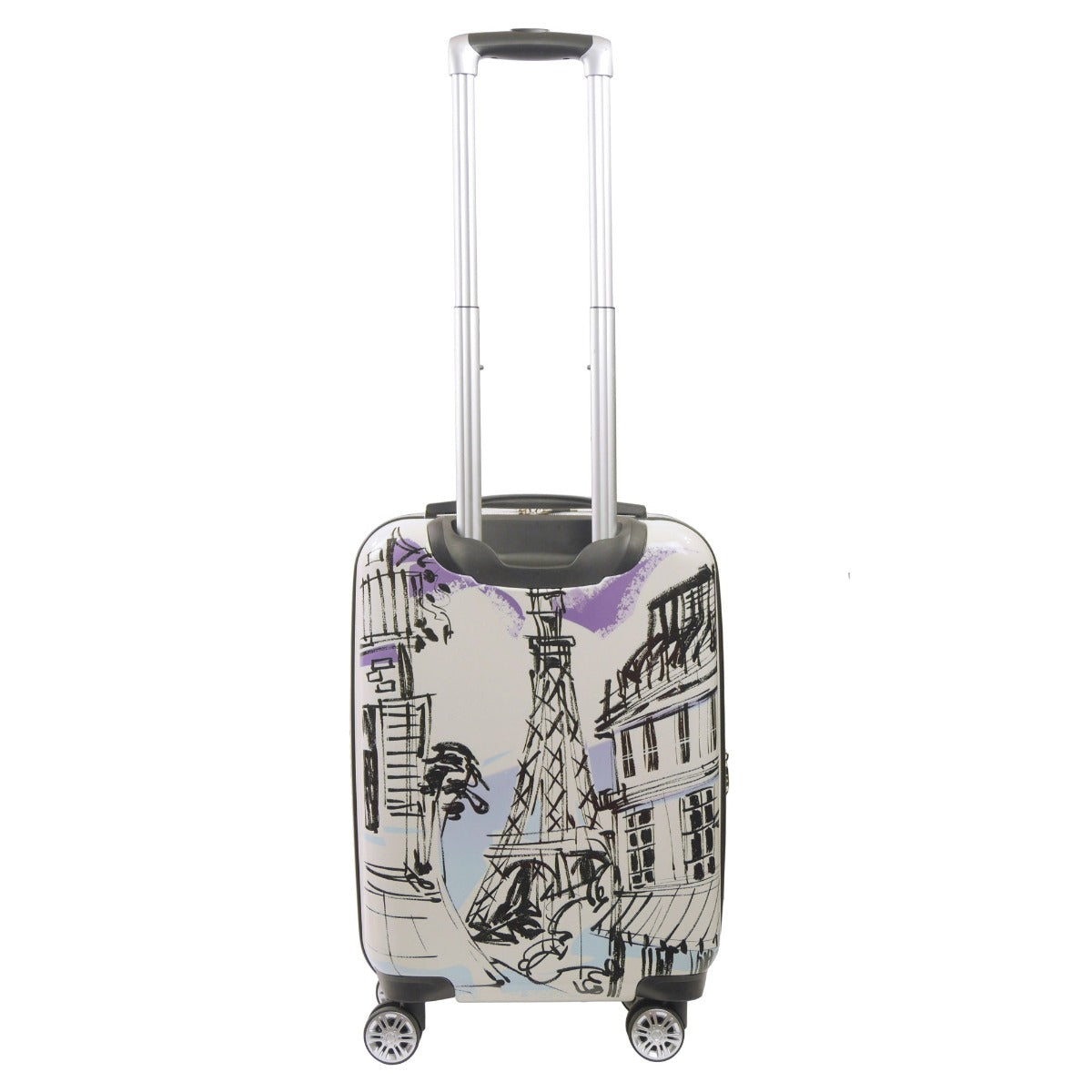 Ful Emily in Paris 21" hardside expandable luggage - cute carry on suitcase
