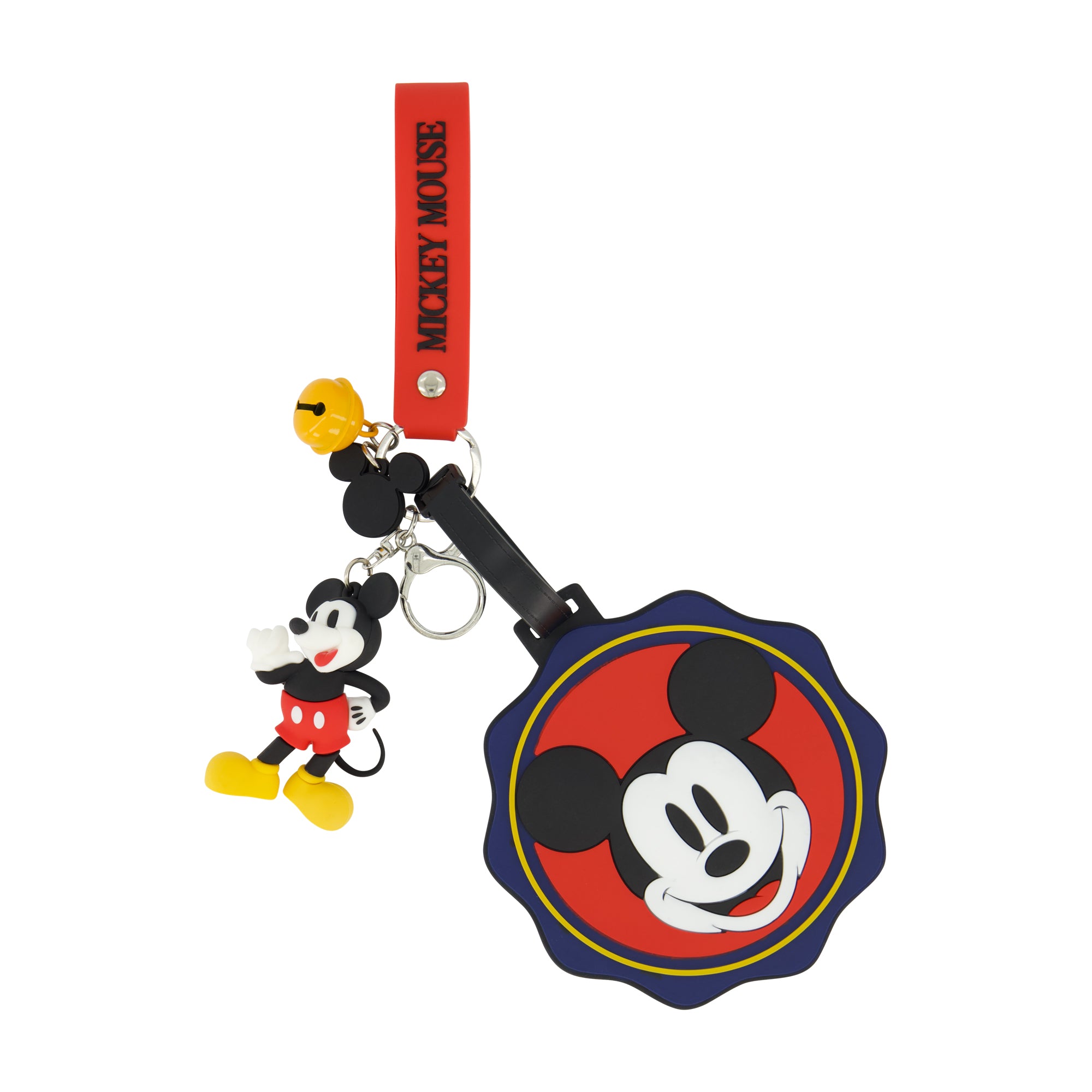 Disney Mickey Mouse Luggage Tag & Lanyard Set
