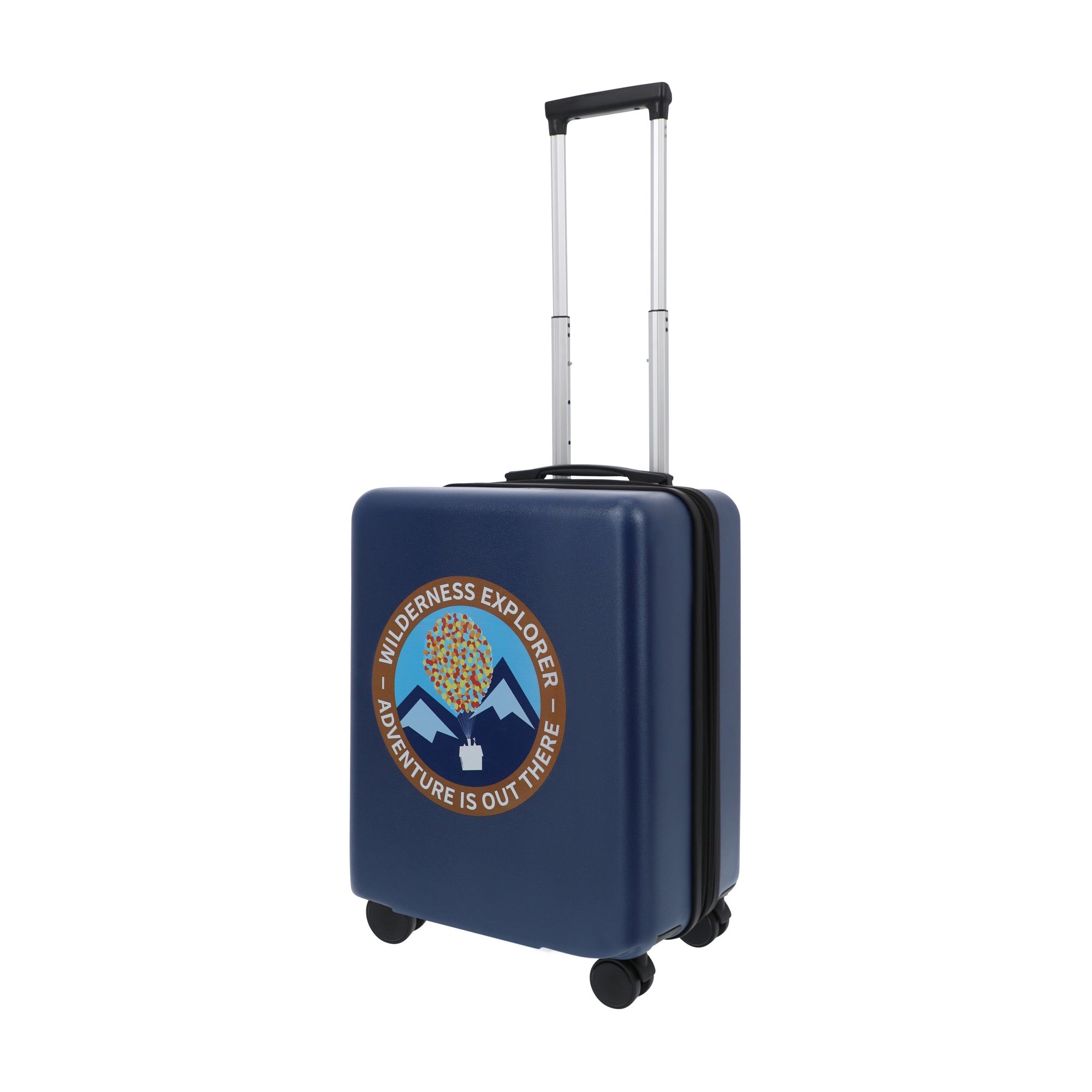 Navy blue disney up 22.5" carry-on spinner suitcase luggage by Ful