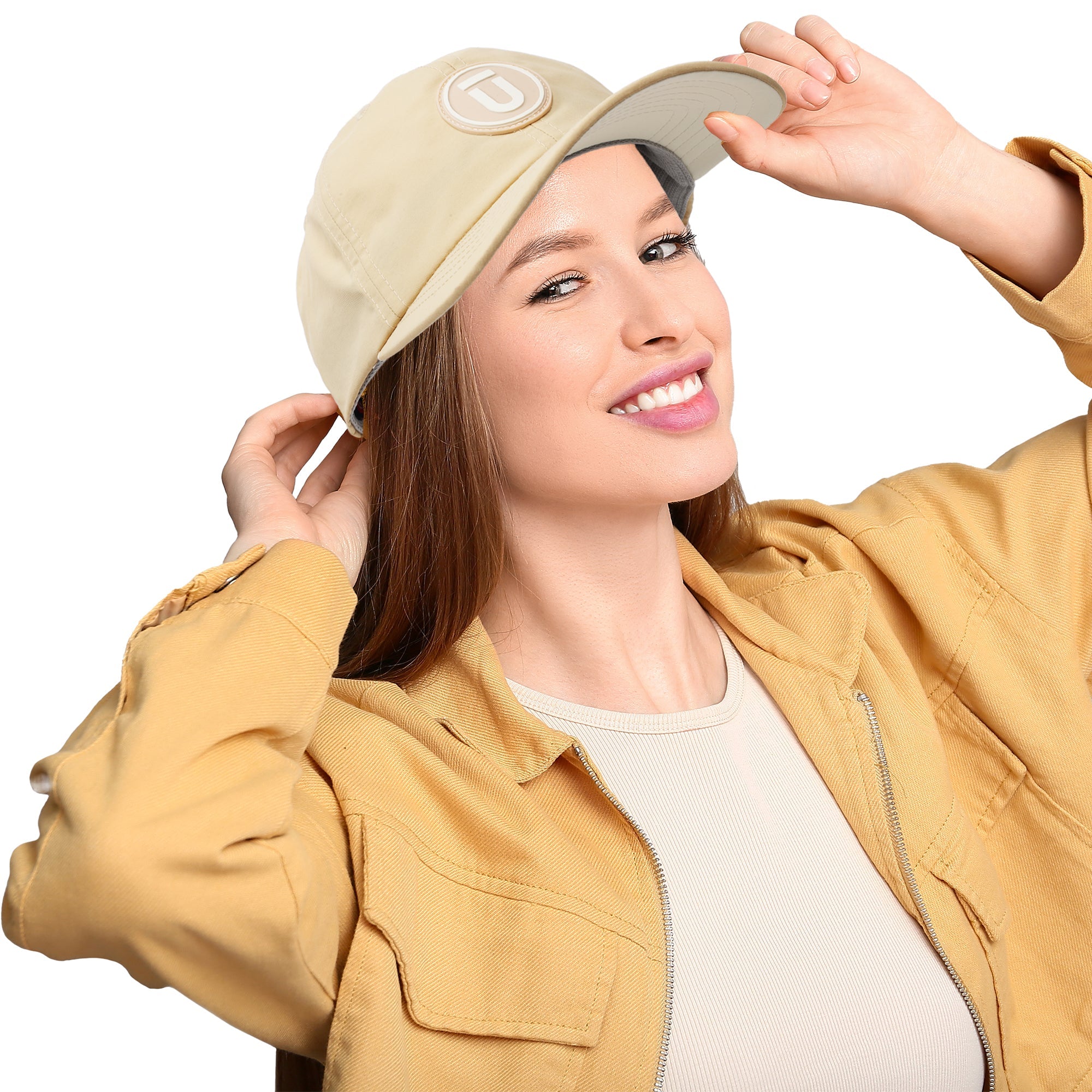 FŪL Rubber Patch Nylon Cap with Rubber Tab hook and loop Backstrap