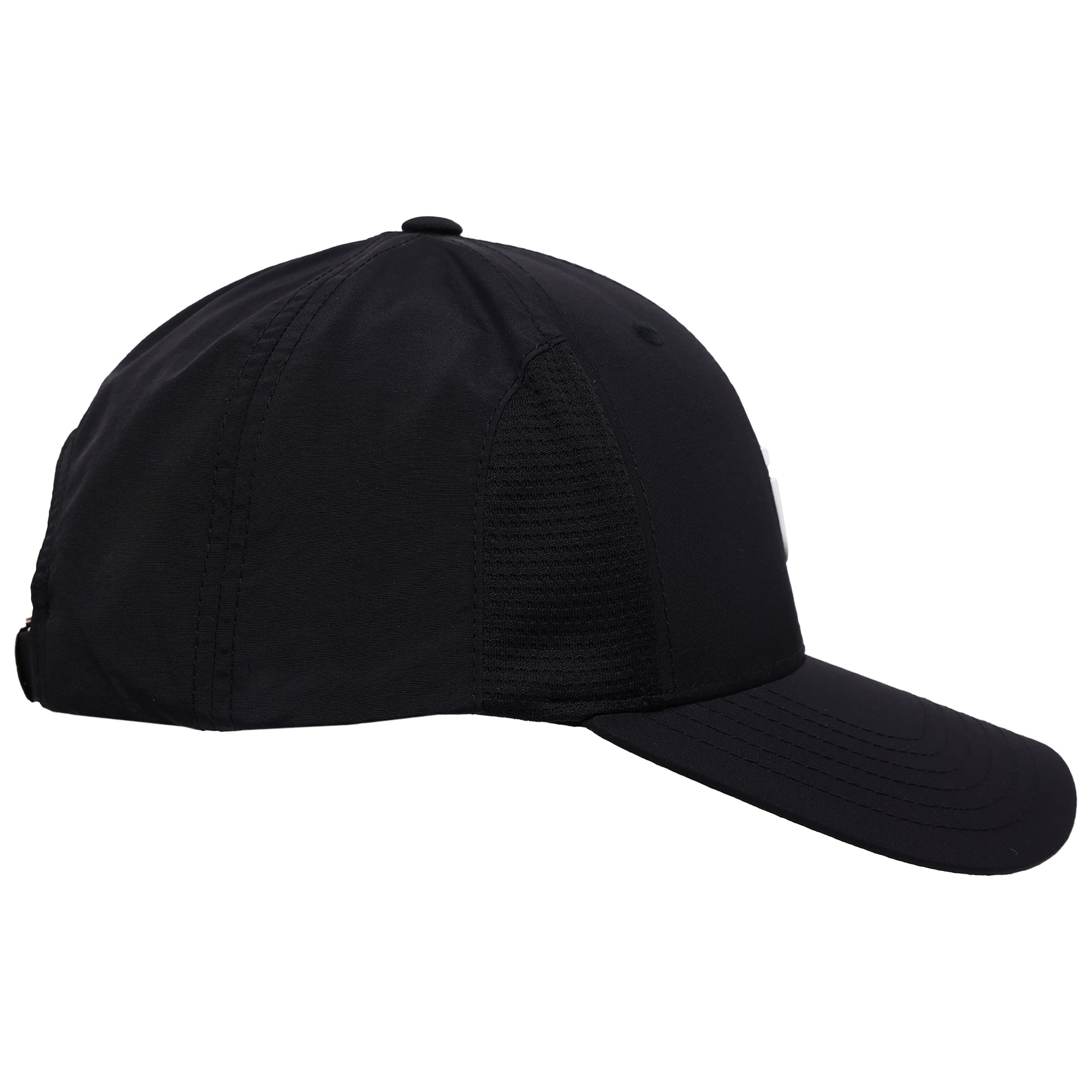 FŪL Men’s Stretch Performance Cap with Mesh Inset and Raised Rubber Logo