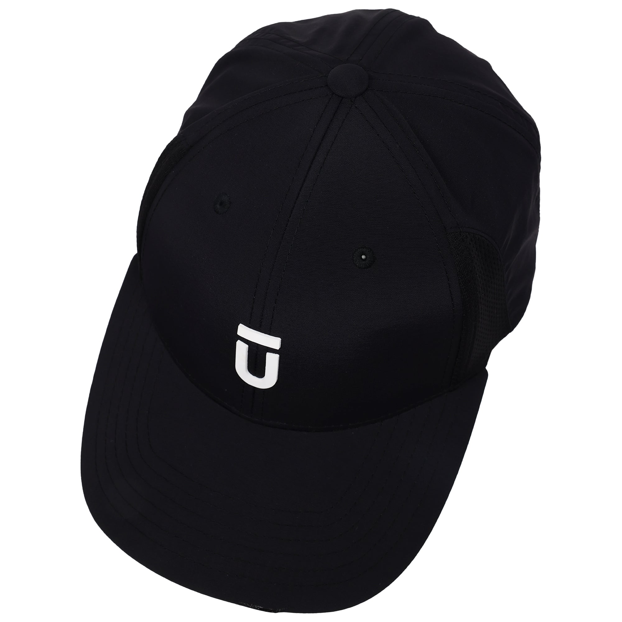 FŪL Men’s Stretch Performance Cap with Mesh Inset and Raised Rubber Logo