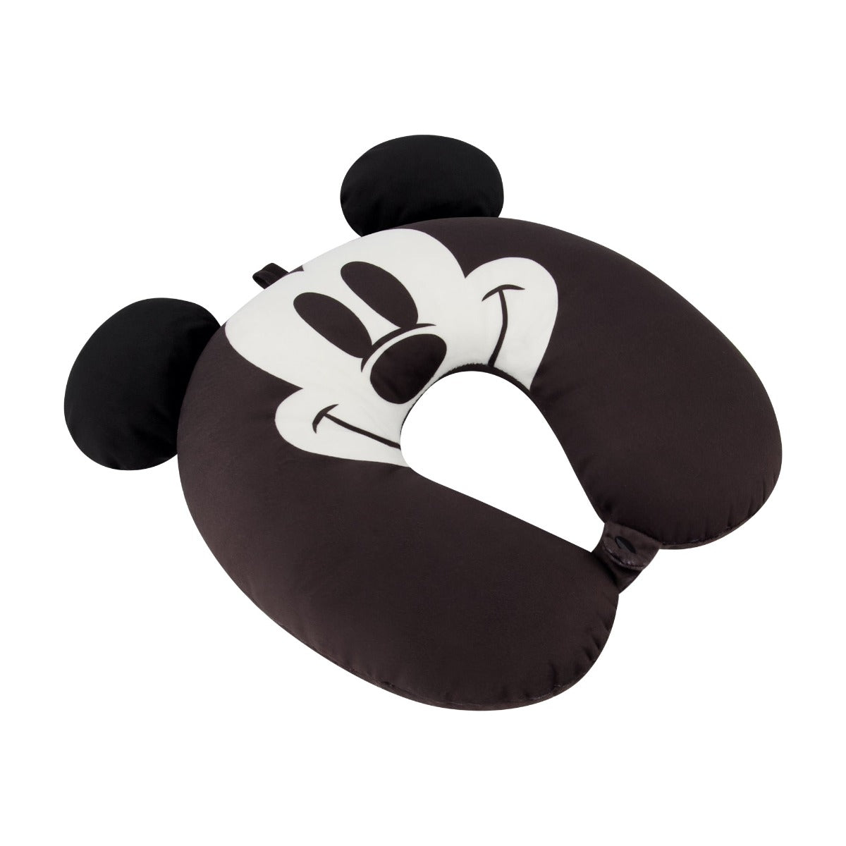Black Ful Disney Mickey Mouse neck pillow with ears - best travel pillows for adults and kids