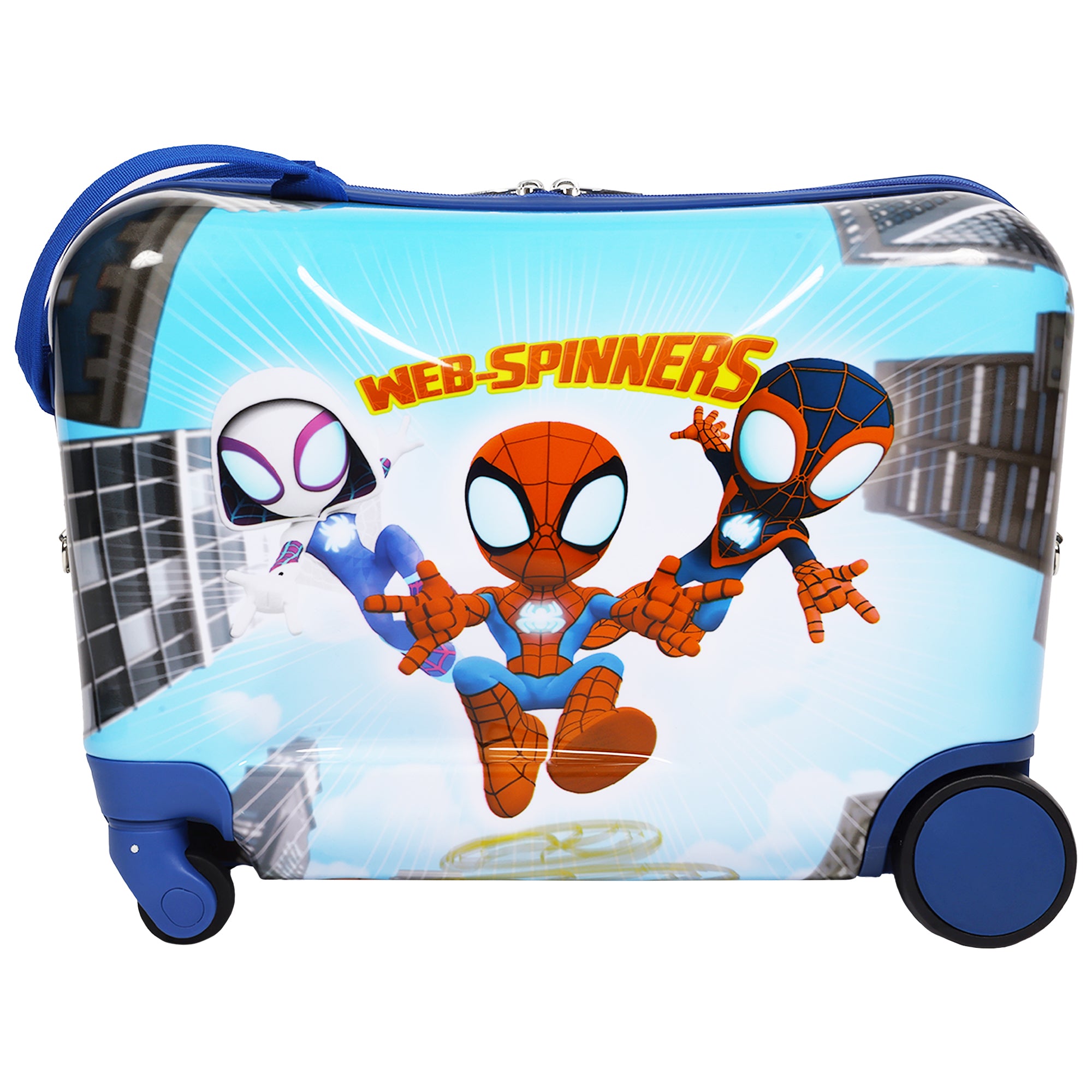 Marvel Spidey and His Amazing Friends FŪL Kids’ 14-Inch Ride-On Hardside Luggage