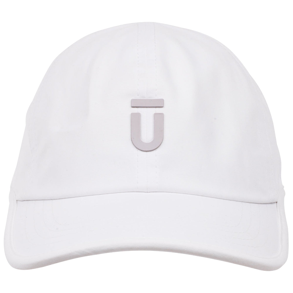 Ful All White Performance Cap with Ful logo, adjustable bungee strap and breathable mesh panels