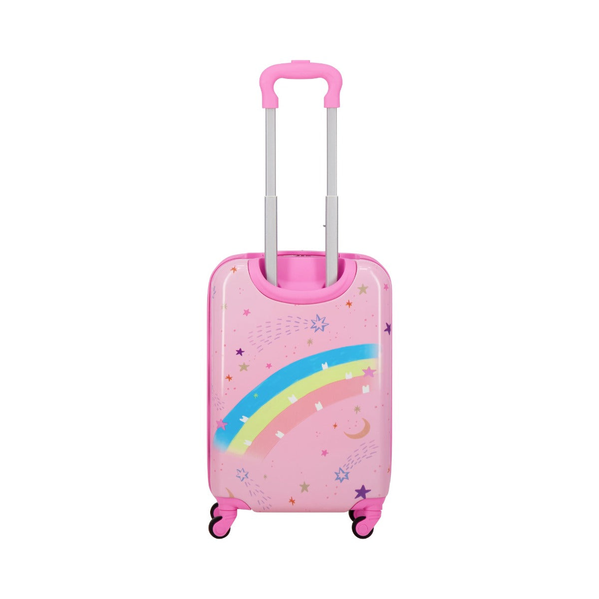 Kids Pink Gabby's Dollhouse sketch your dreams 21" carry-on luggage for travel