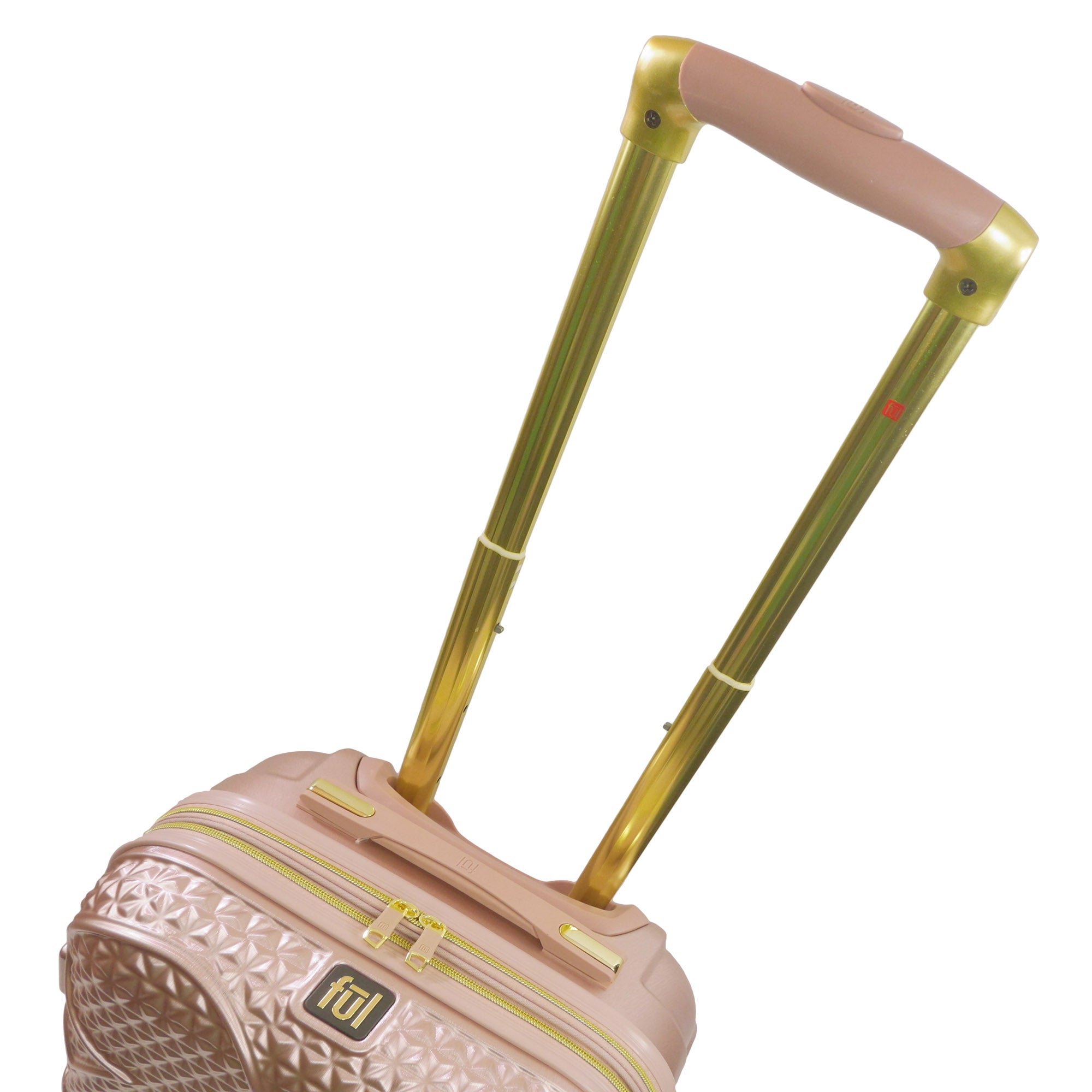 Mickey Mouse Rolling Luggage FŪL Disney Luggage 22.5" Rose Gold