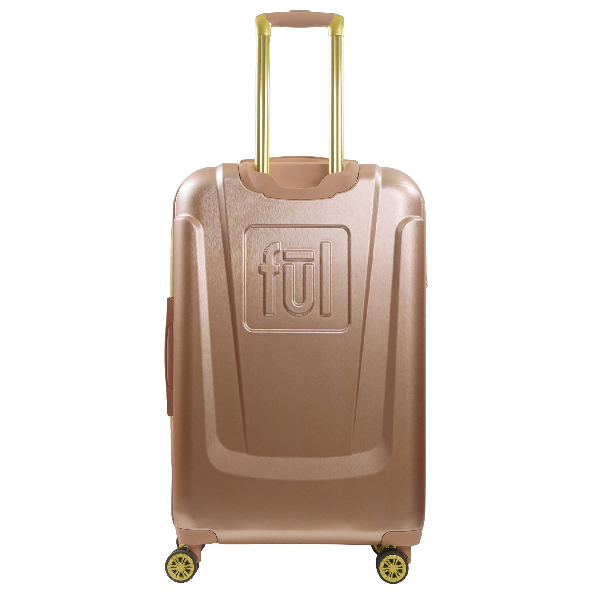 Mickey Mouse Rolling Luggage FŪL Disney Suitcase 30" Rose Gold