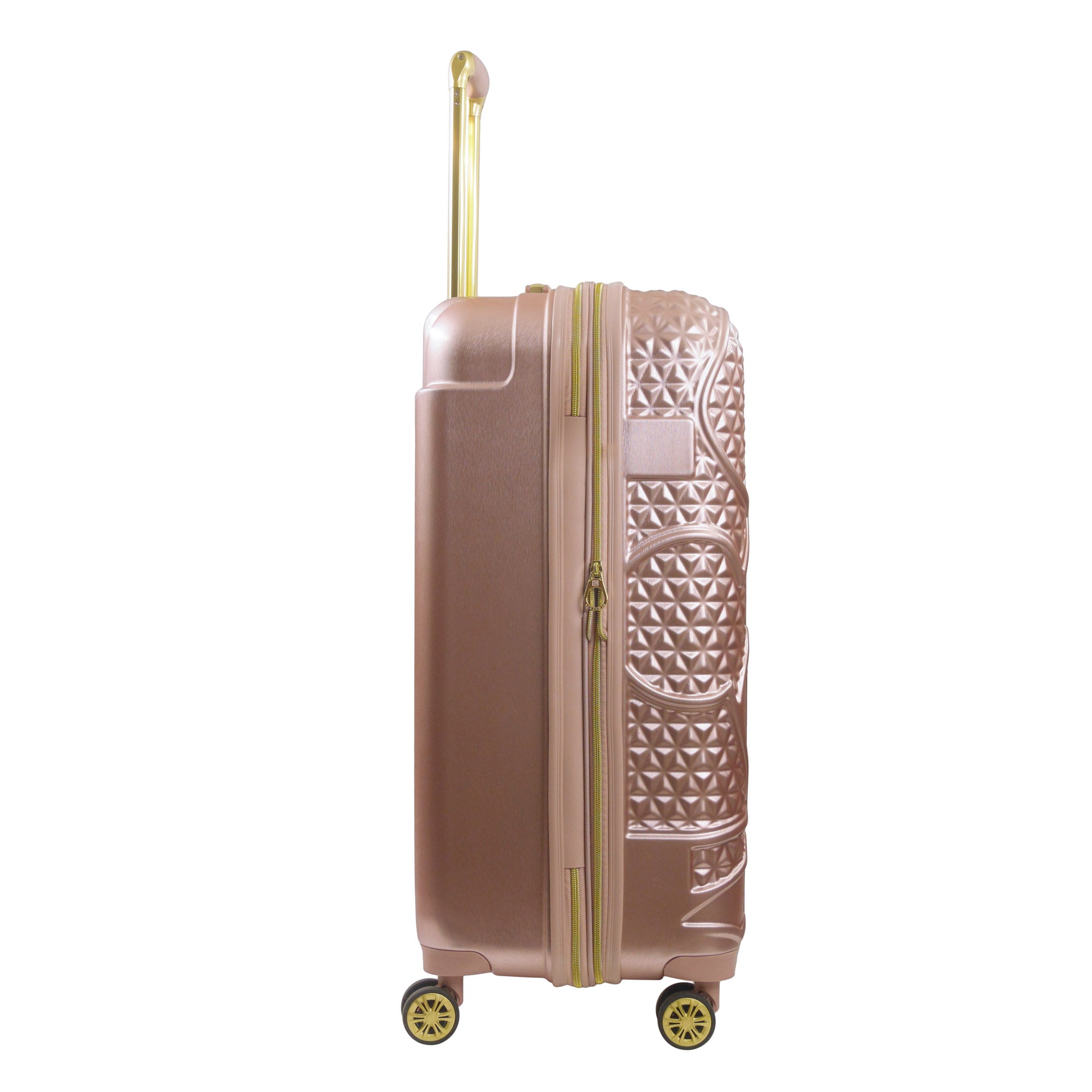 Mickey Mouse Rolling Luggage FŪL Disney Suitcase 30" Rose Gold