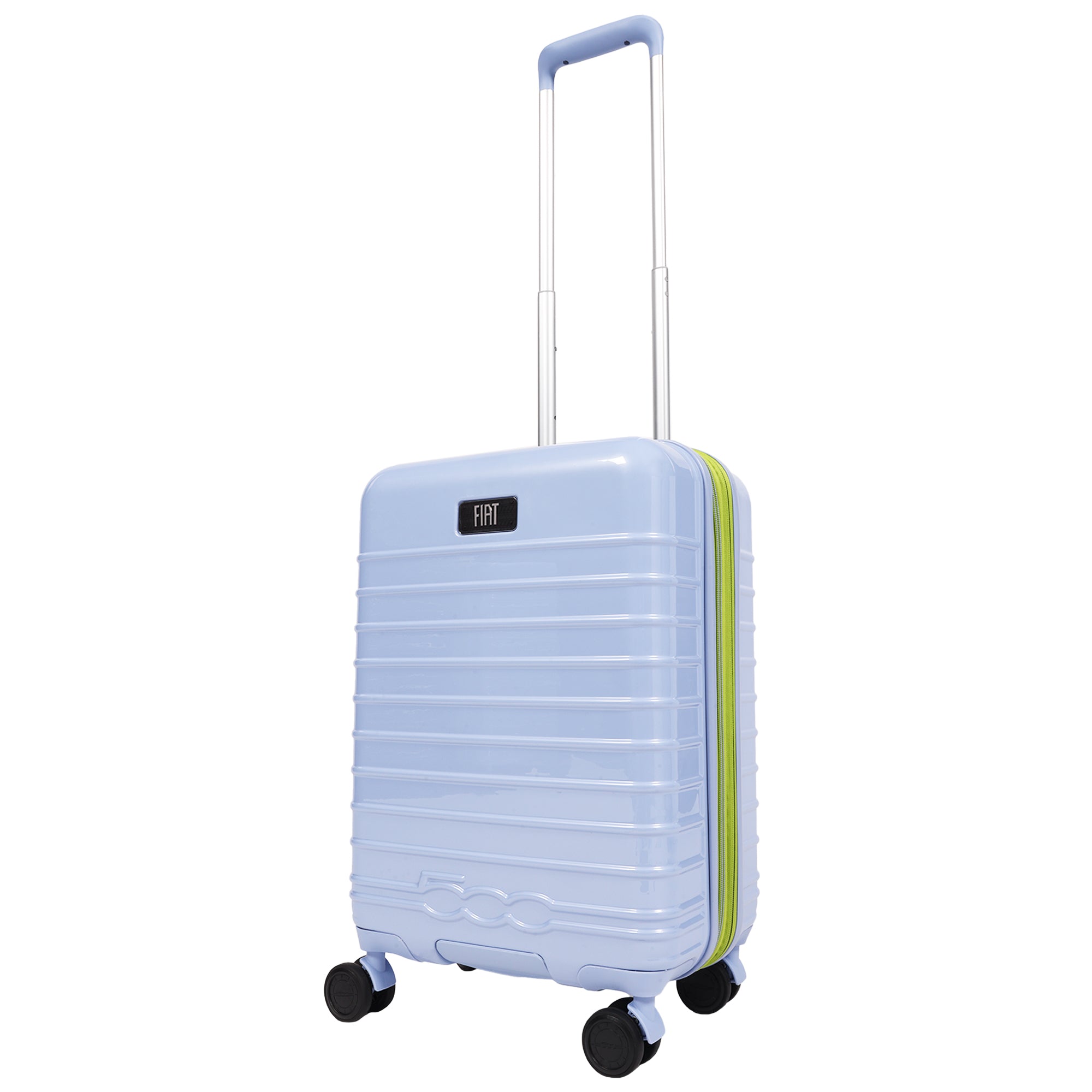 Fiat 500 x FUL 22" Expandable Hardside Carry-On Spinner, Light Blue