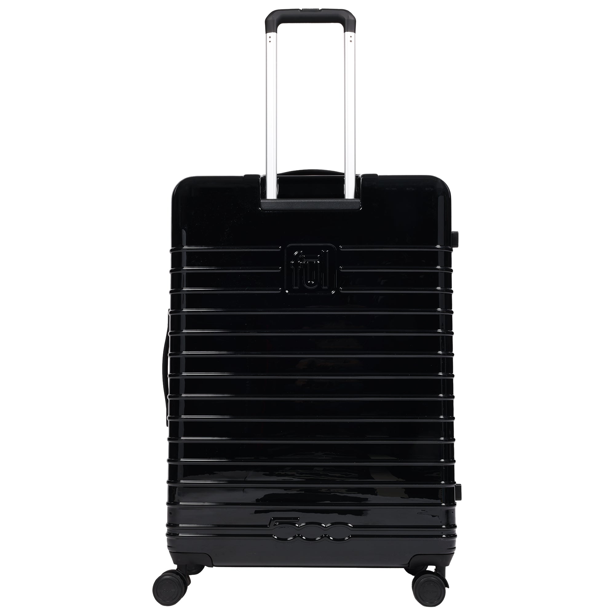 Fiat 500 x FUL 31.5" Expandable Hardside Spinner Luggage, Black
