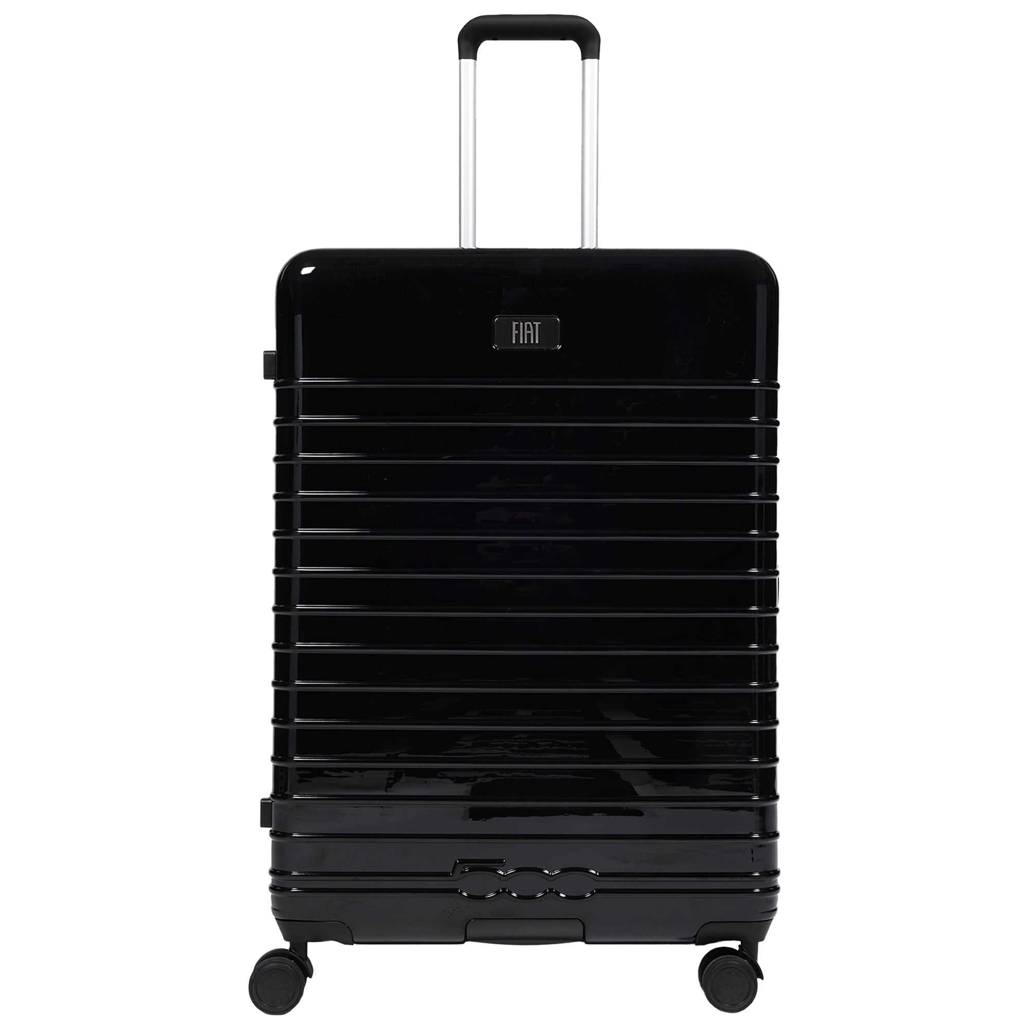 Fiat 500 x FUL 31.5" Expandable Hardside Spinner Luggage, Black