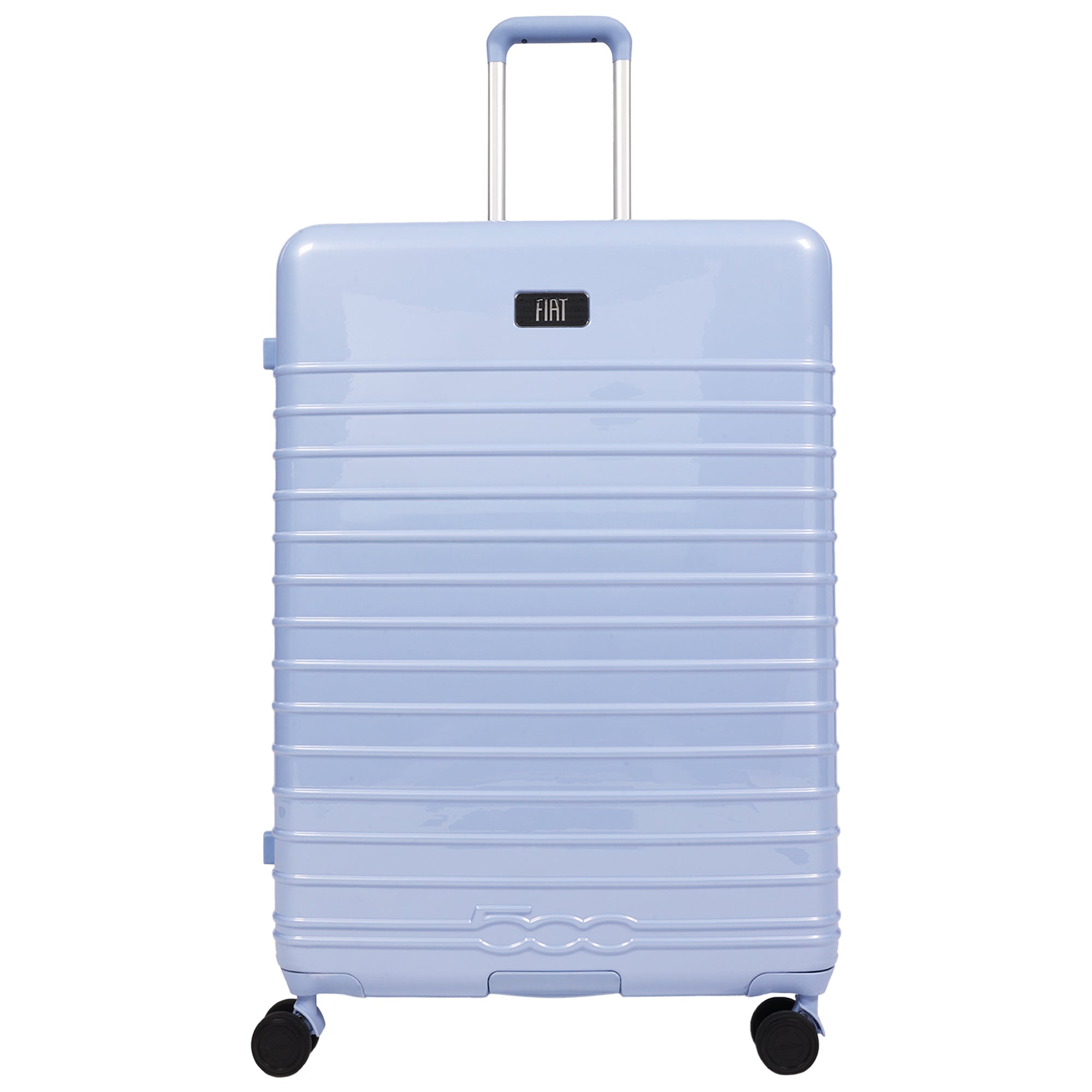 Fiat 500 x FUL 31.5" Expandable Hardside Spinner Luggage, Light Blue