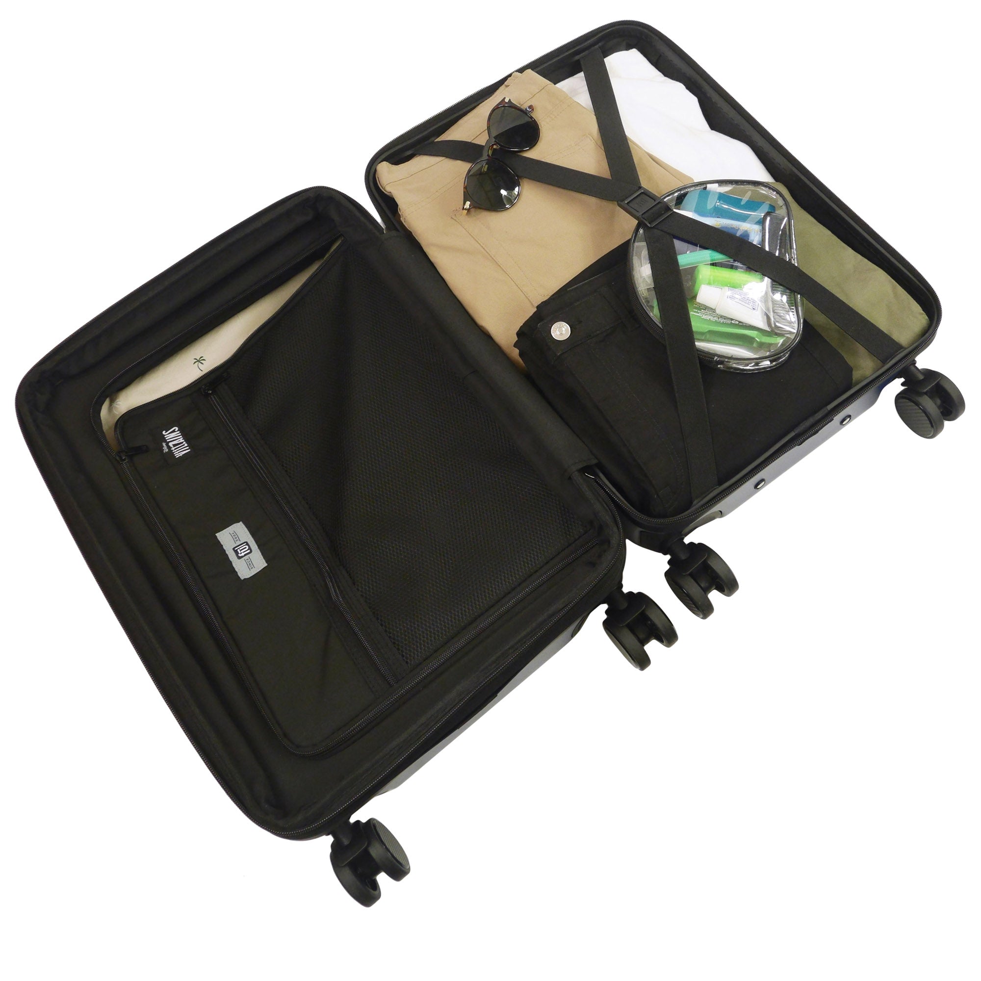 Disney Villains Ful 22.5"Navy Blue Carry-On hard side spinner suitcase Luggage