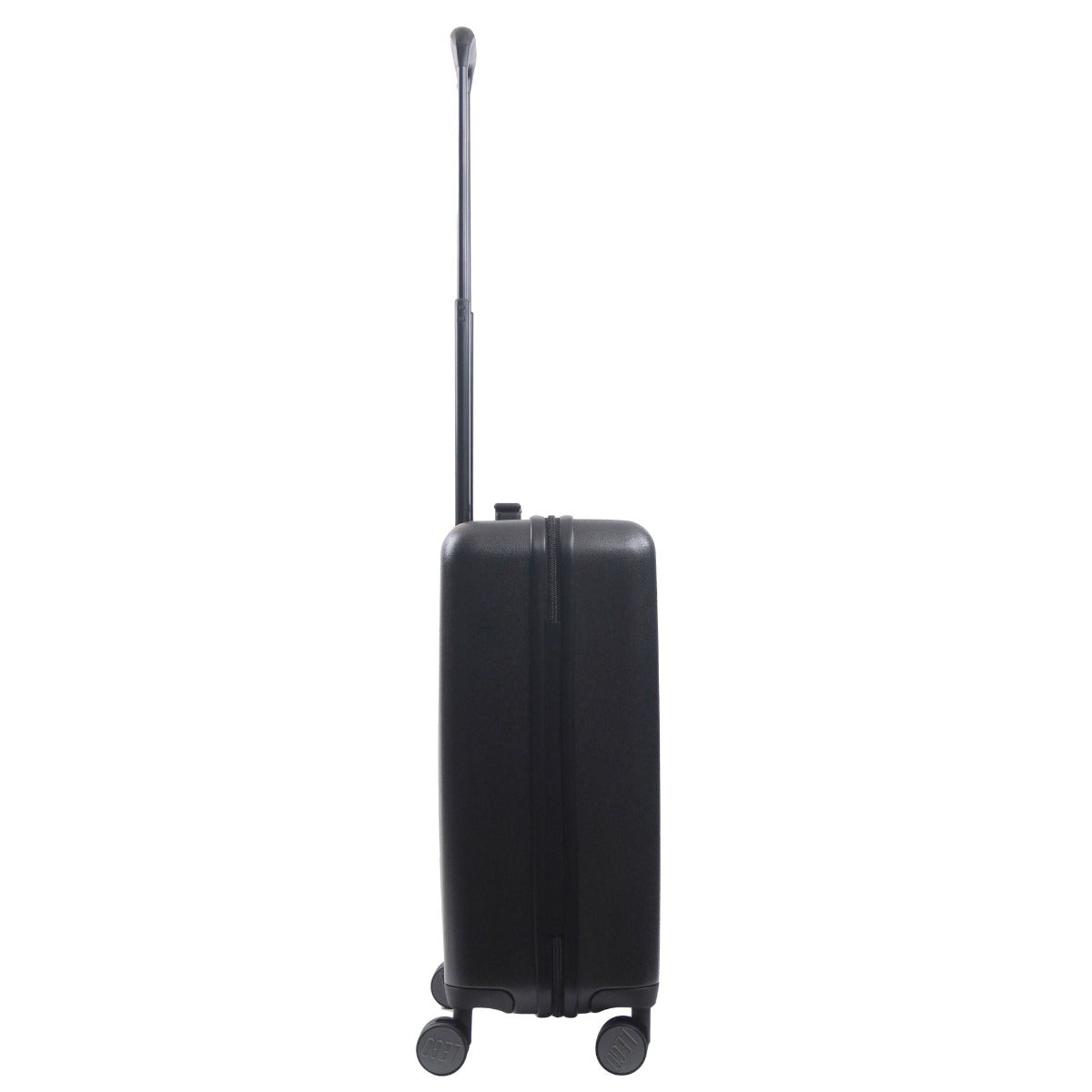 Black grey Lego Signature Brick 2X2 Trolley 21" suitcase - best carry-on hardshell rolling luggage for travel