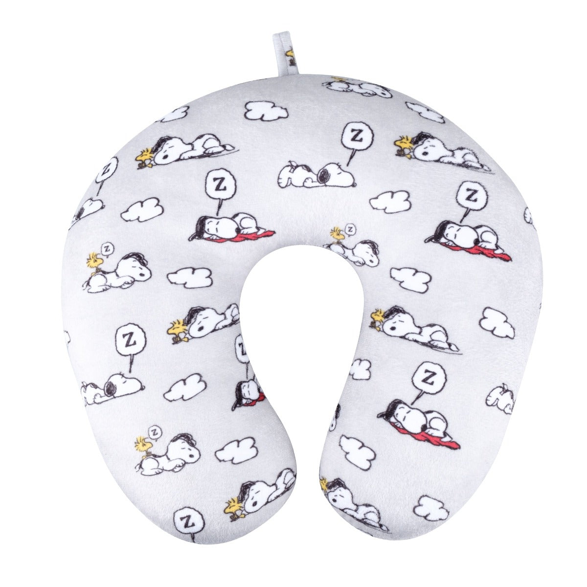 Peanuts Snoopy and Woodstock Clouds Travel Neck Pillow