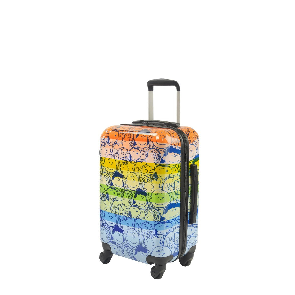 Peanuts rainbow 21 inch hardside spinner luggage - best carry on suitcases for traveling