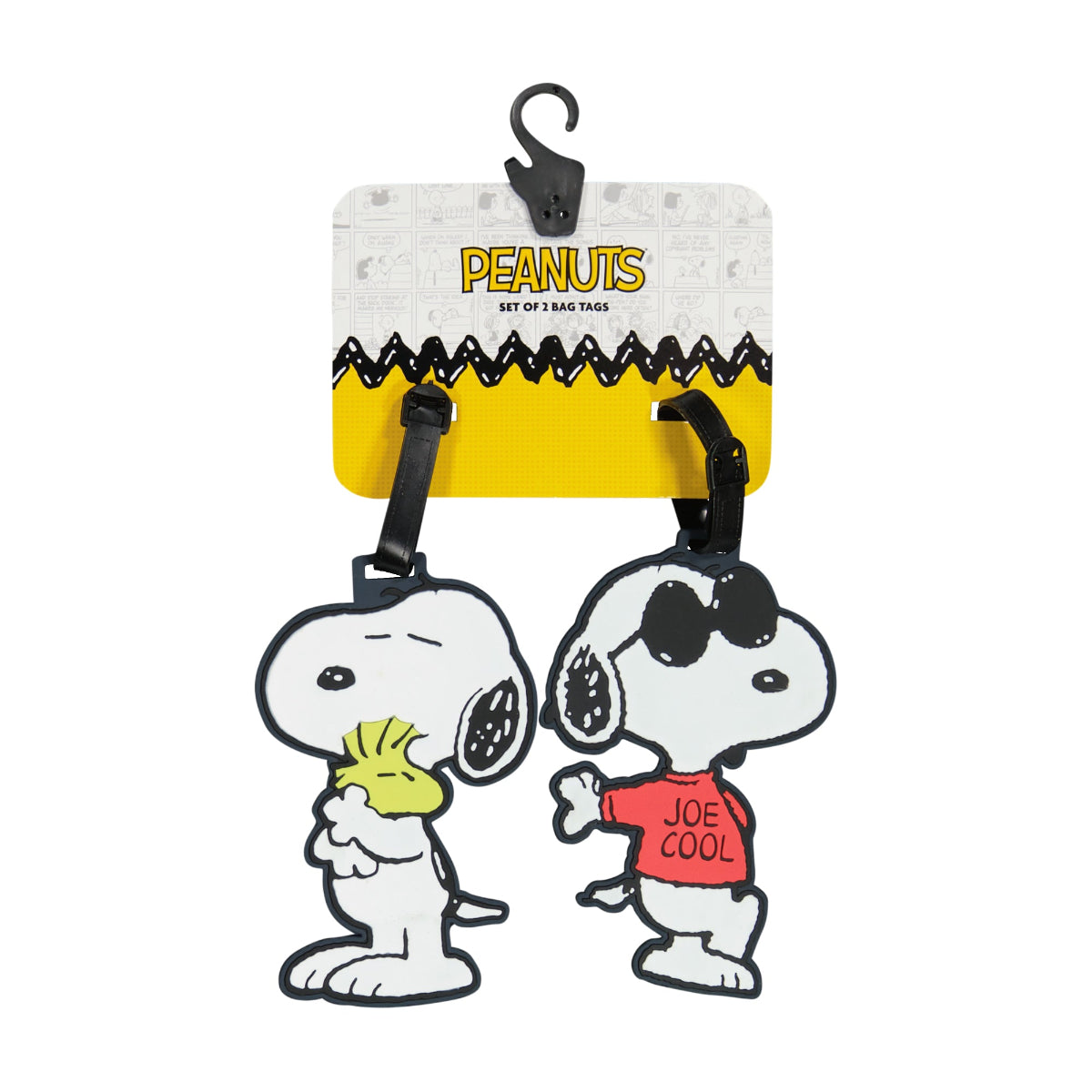 Peanuts Snoopy Luggage Tags 2-Piece Set