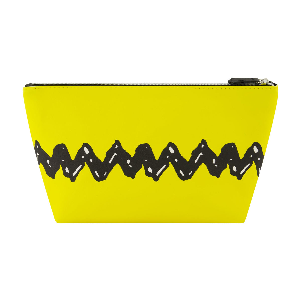 Peanuts Woodstock cosmetic bag! Featuring a bright yellow design with Woodstock