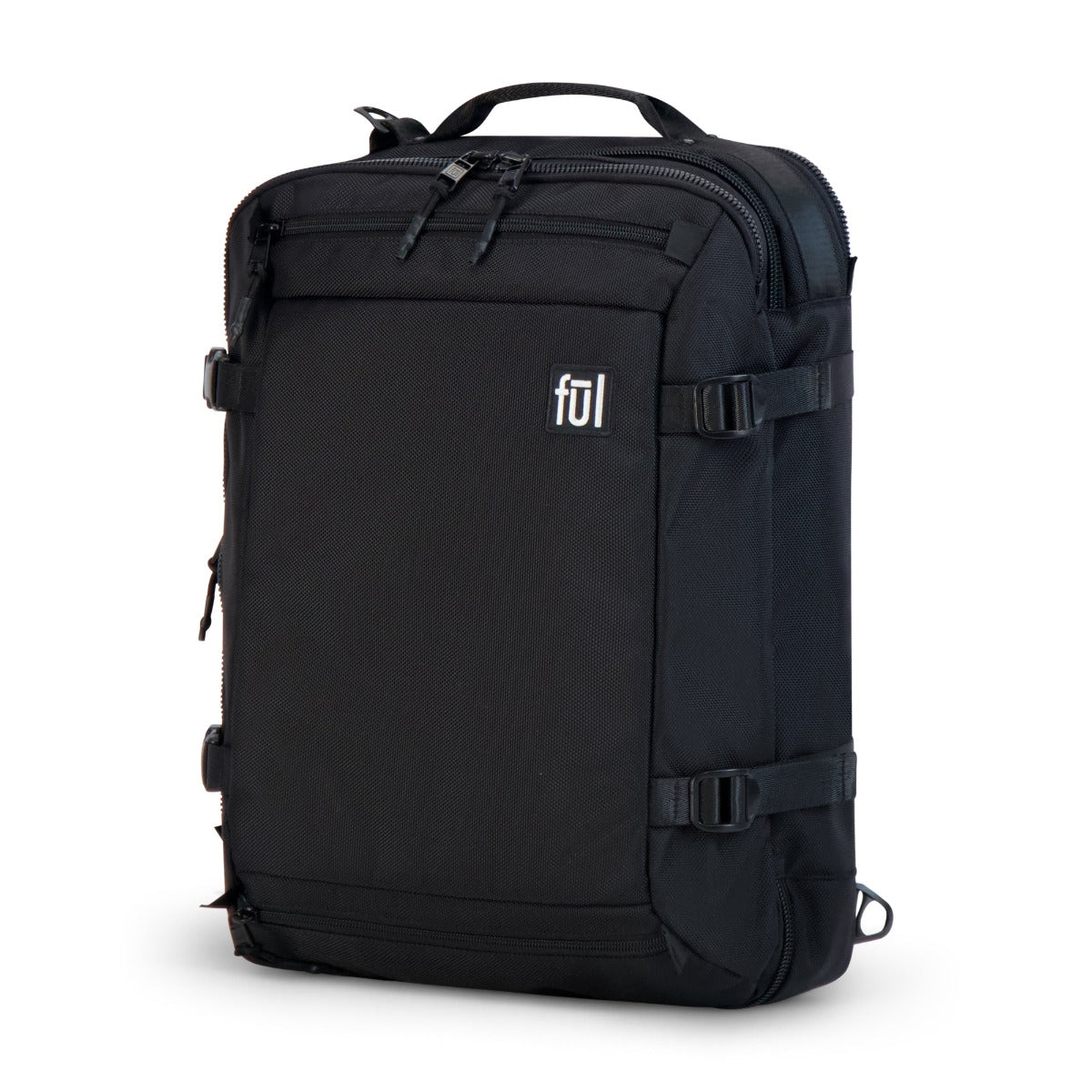 ful ridge collection cruiser travel backpack black - convertible backpacks