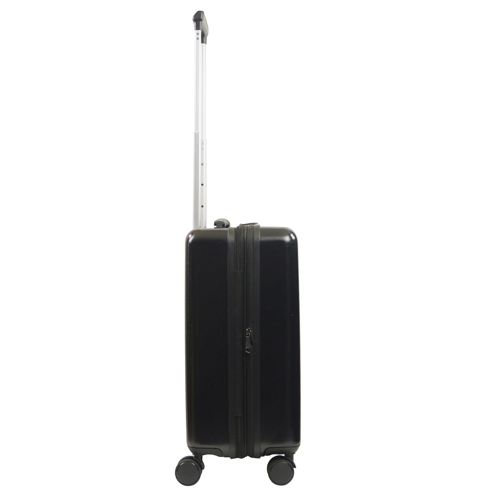 Rick and Morty Ful 22.5" Black Carry-On Hard Side Spinner Suitcase Rolling Luggage