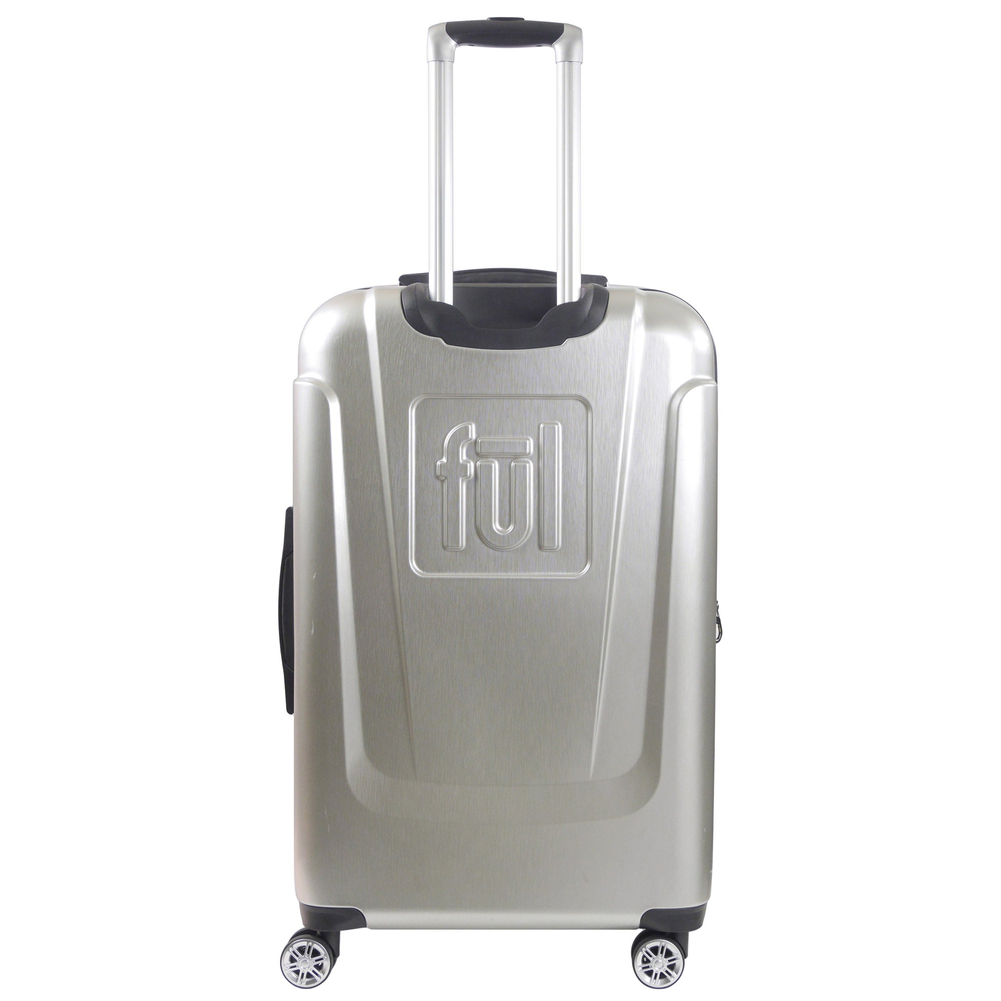 Mickey Mouse Rolling Luggage FŪL Disney Suitcase 30" Silver