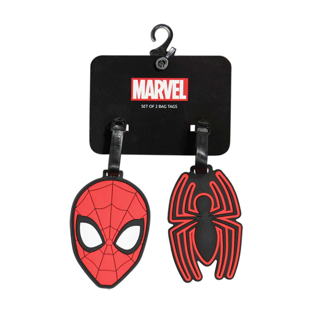 Spider-Man 2-Piece Red Luggage Tag Set