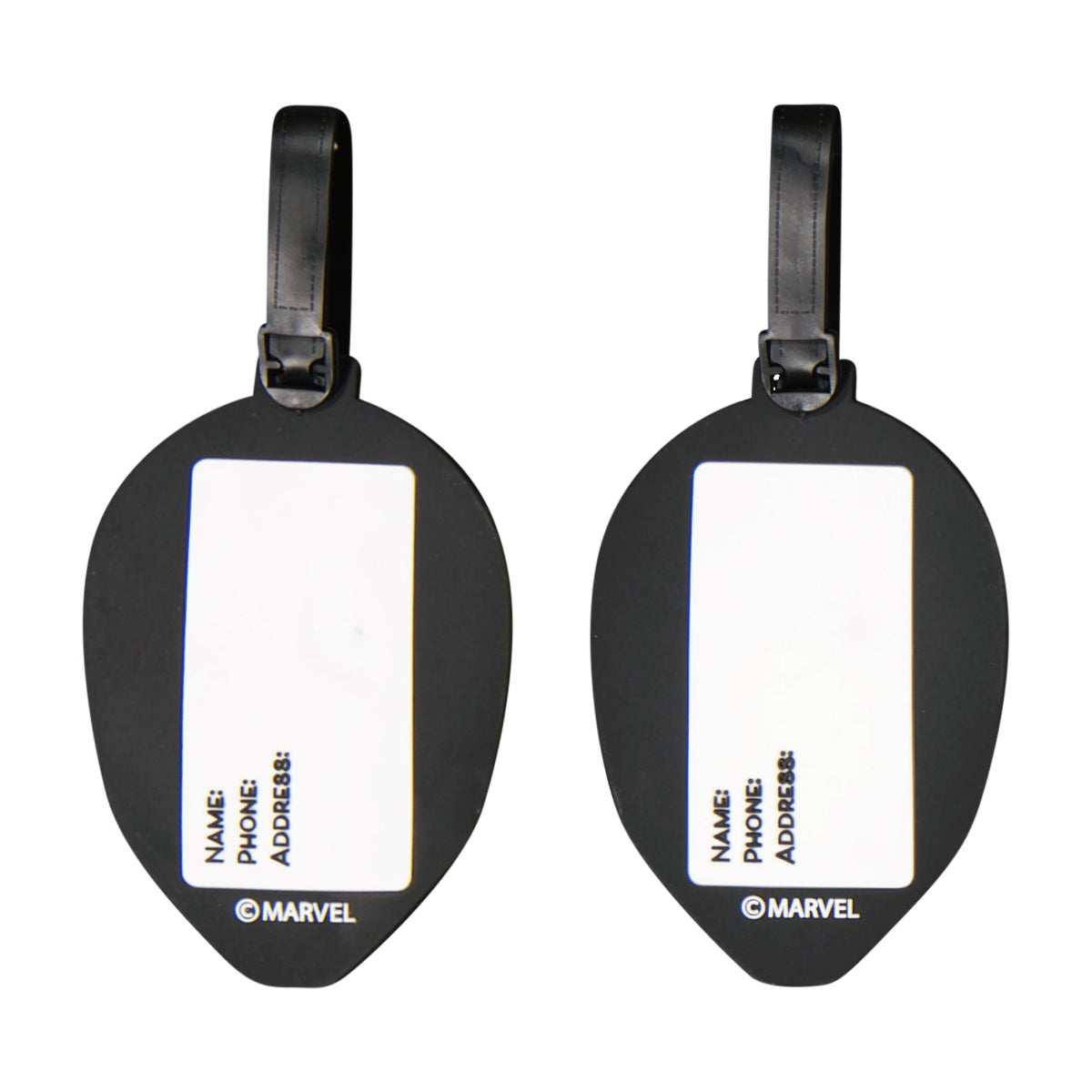 Spider-Man & Miles Morales 2-Piece Red and Black Luggage Tag Set