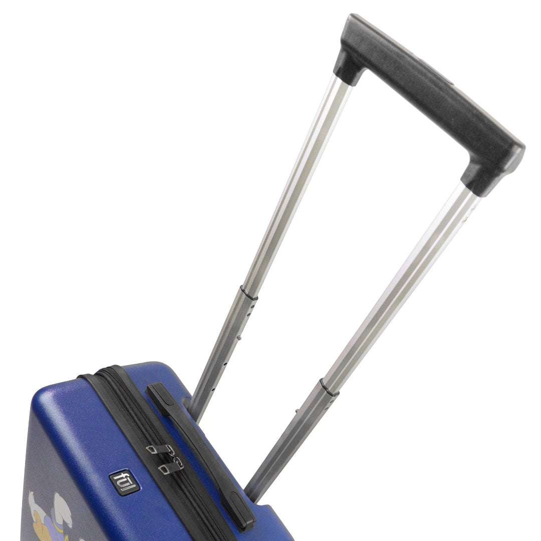 Disney Donald Duck 22.5" Navy Carry-On Rolling Luggage Spinner Suitcase by Ful