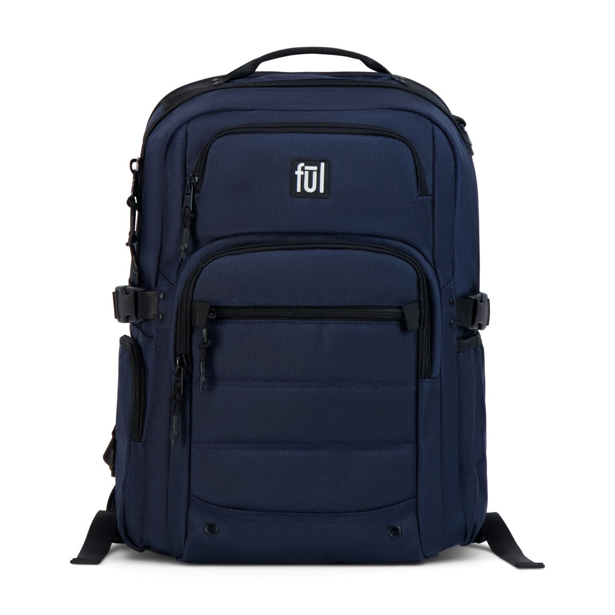 ful tactics collection division backpack navy blue - spacious tech backpacks