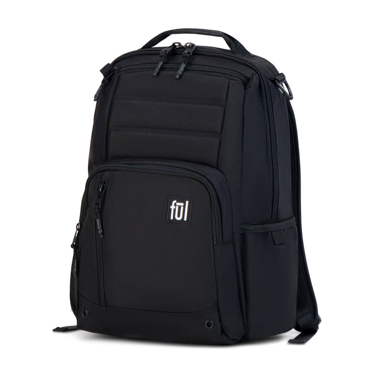 ful tactics collection phantom backpack black - multiple compartment tech backpacks