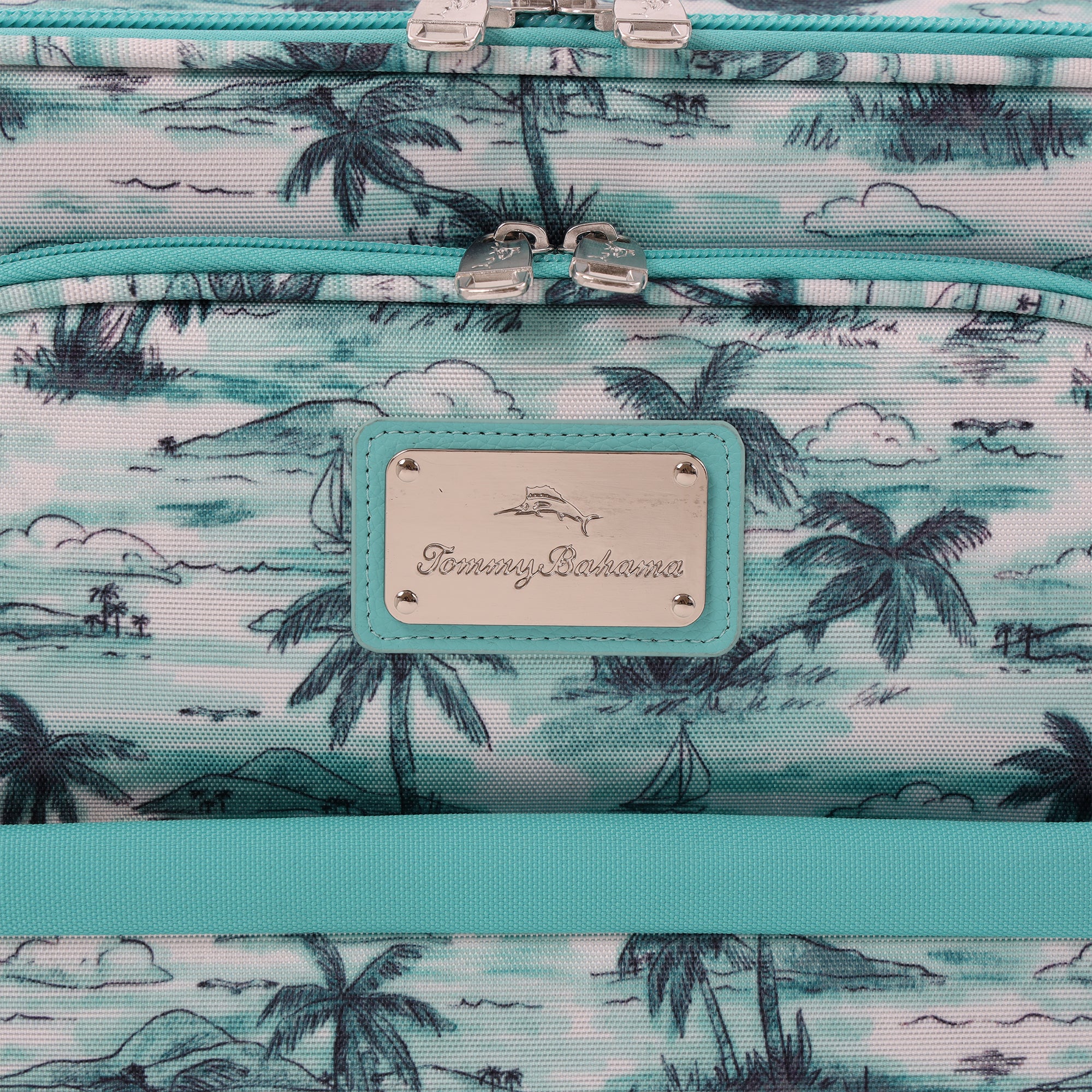 Tommy Bahama Palm Print 26" Expandable Softside Spinner