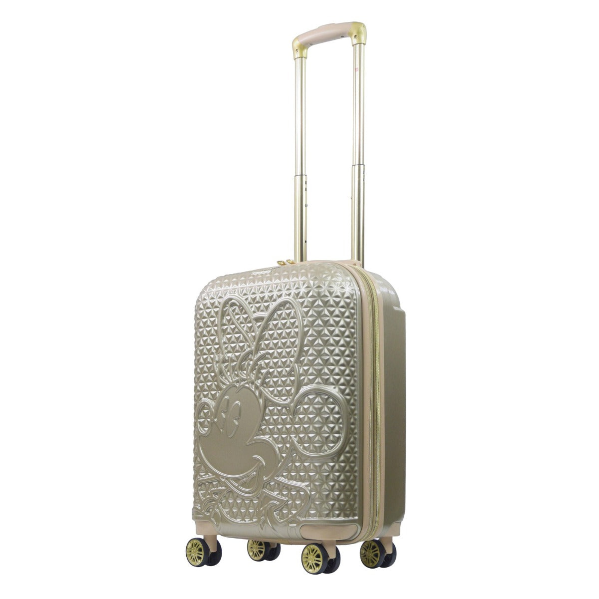 Taupe Ful Disney Minnie Mouse 22.5" carry-on hardside spinner suitcase luggage