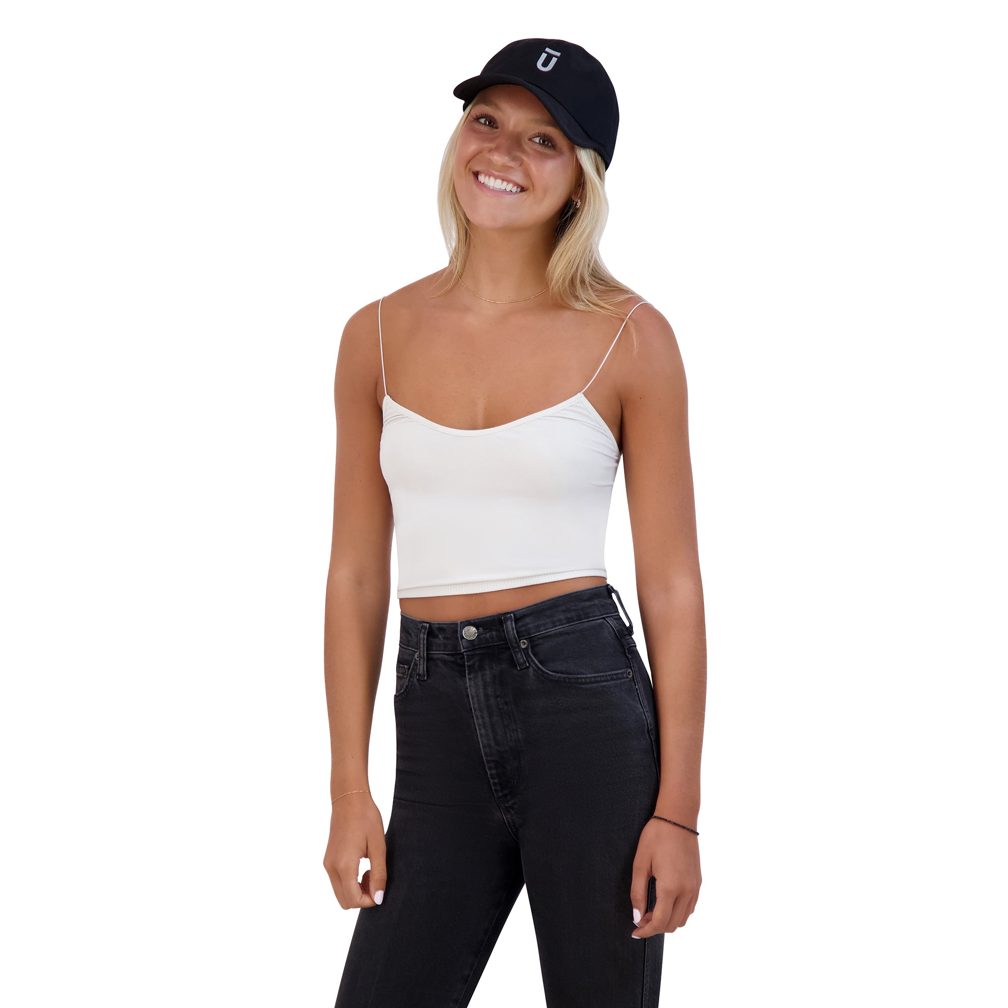Ful White Performance Baseball Cap Hat, White