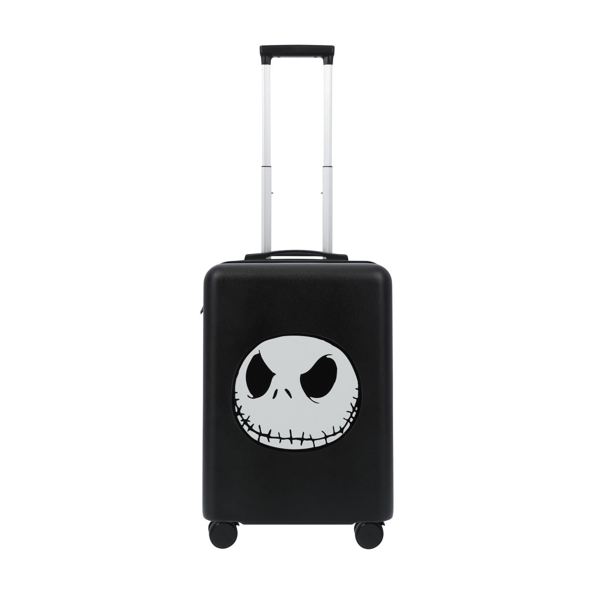 Jack Skellington Face 22.5" Black Hardside Carry-On Spinner Suitcase Luggage by Ful