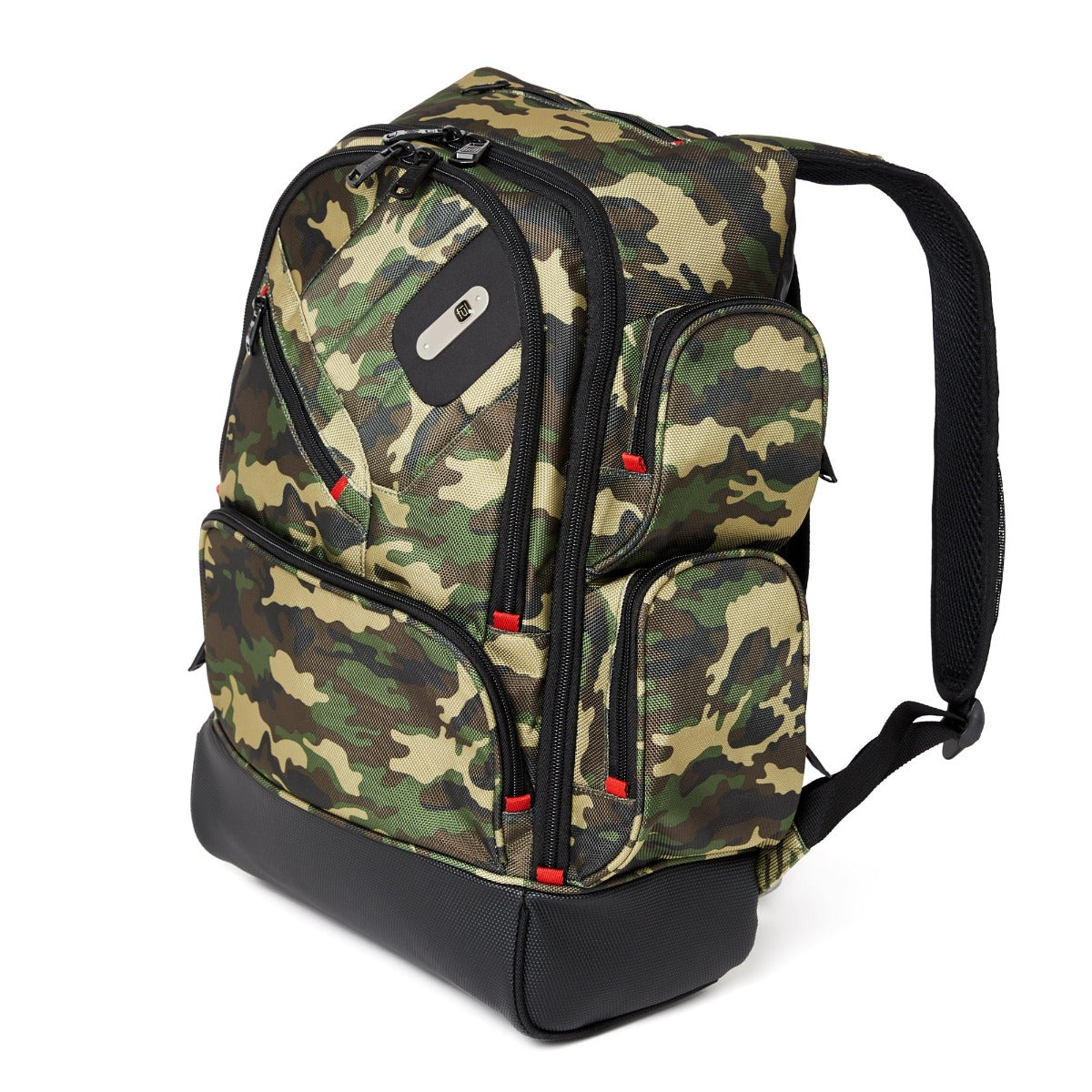 Ful Refugee Woodland tech backpack in camouflage camo print