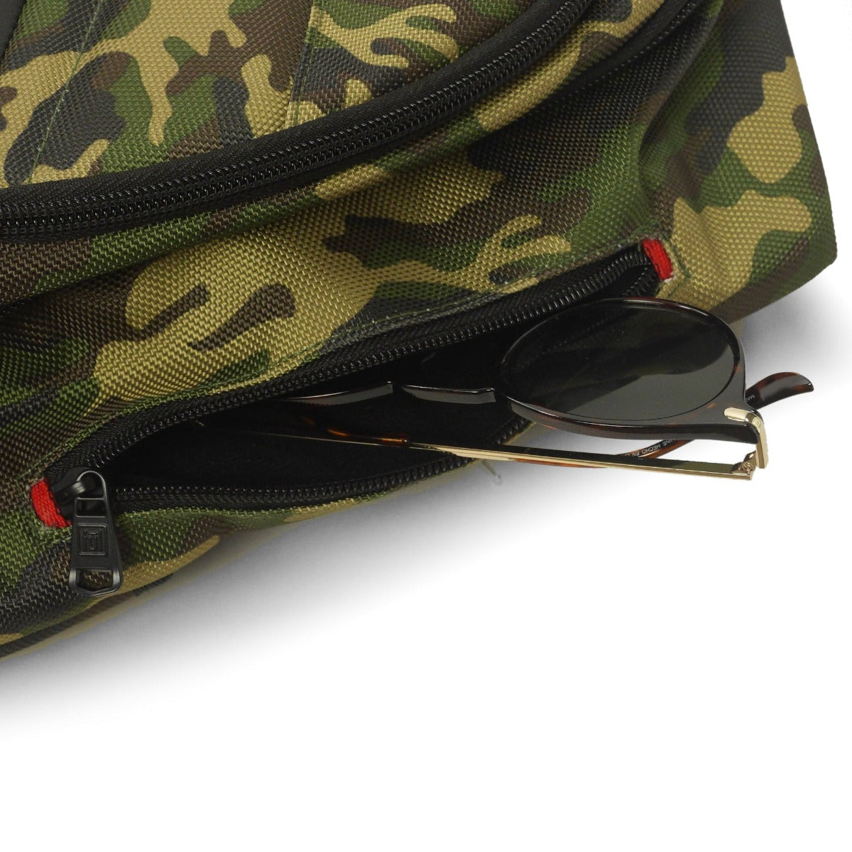 Ful Refugee Woodland camouflage tech backpack