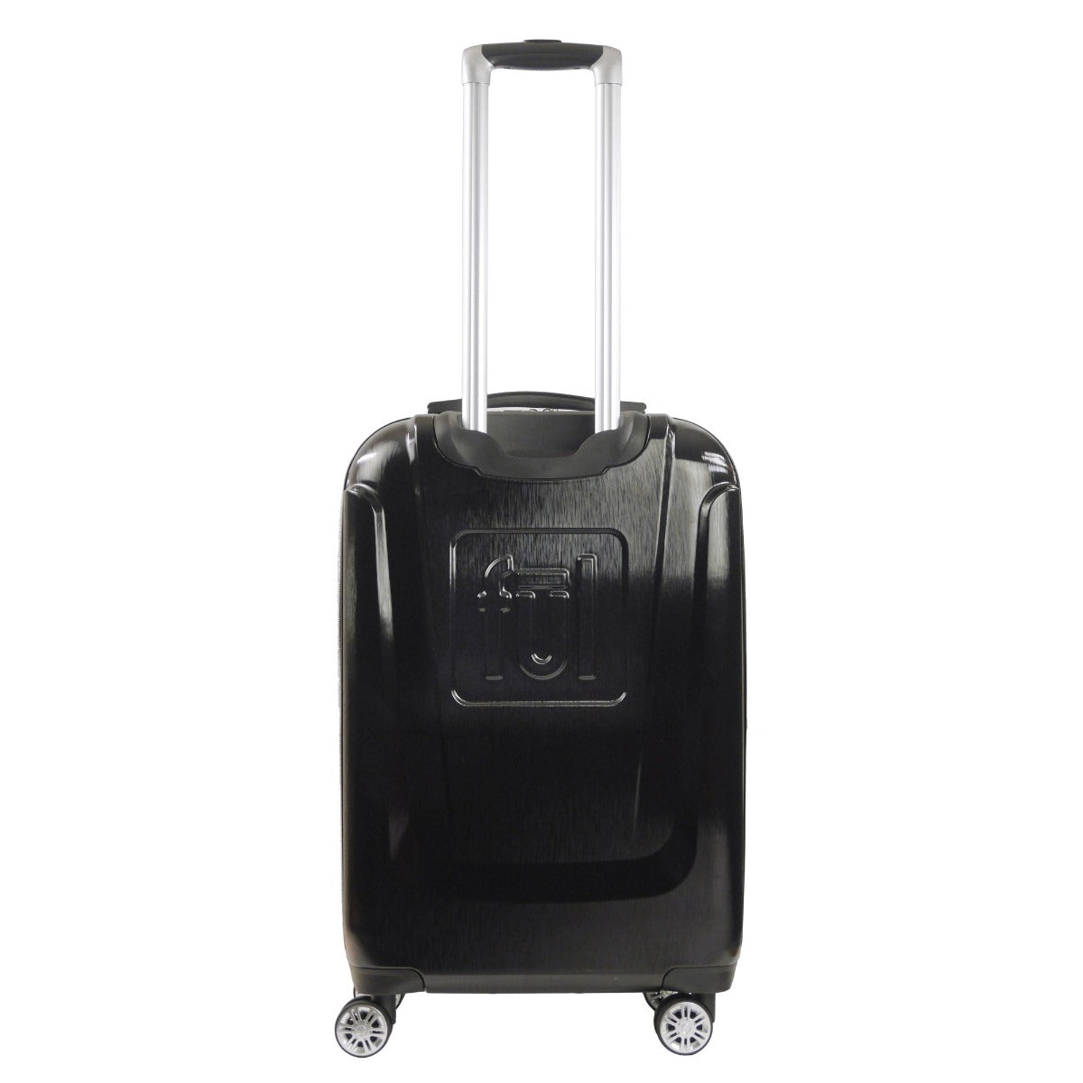 Dc Comics Batman 3D Molded Hardsided 25" Luggage Black Spinner Suitcase