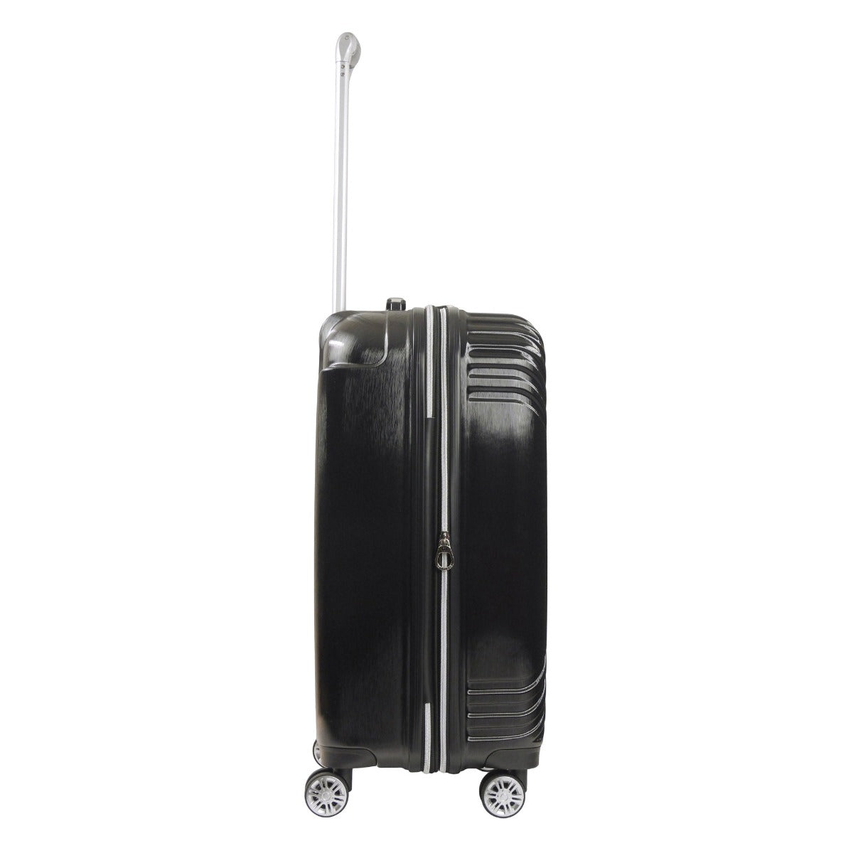 Dc Comics Batman 3D Molded Hardsided 25" Luggage Black Spinner Suitcase